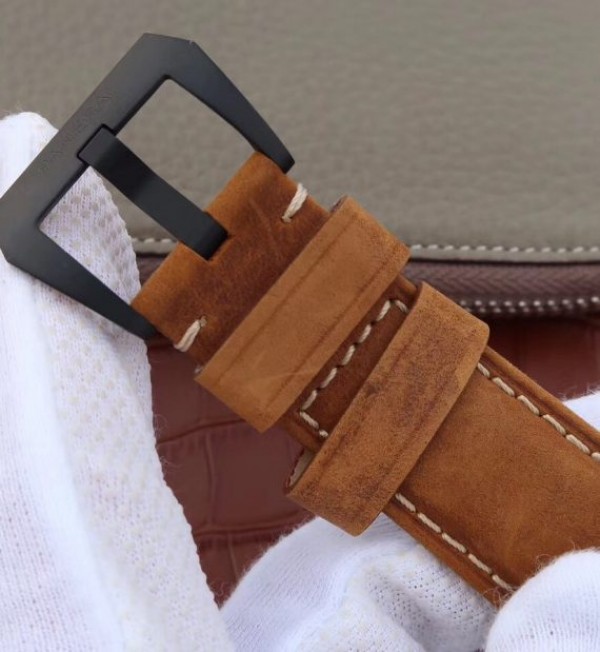 Replica Panerai XF PAM417 Special Edition Brown Asso Strap A6497 - Top club