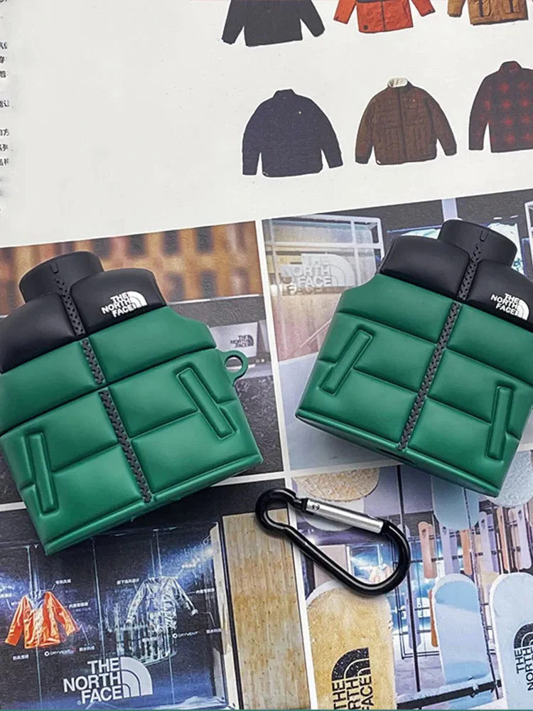 TNF down jacket style Airpods Case - Wholesale & Influencer