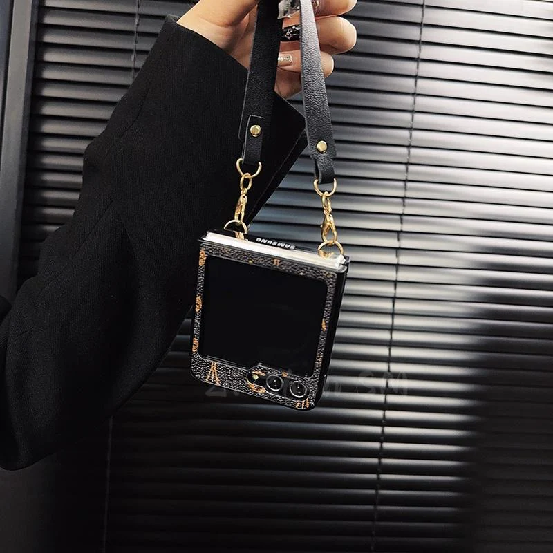 Samsung Luxury Leather Galaxy Z Flip 5/4/3 Case - Wholesale & Influencer