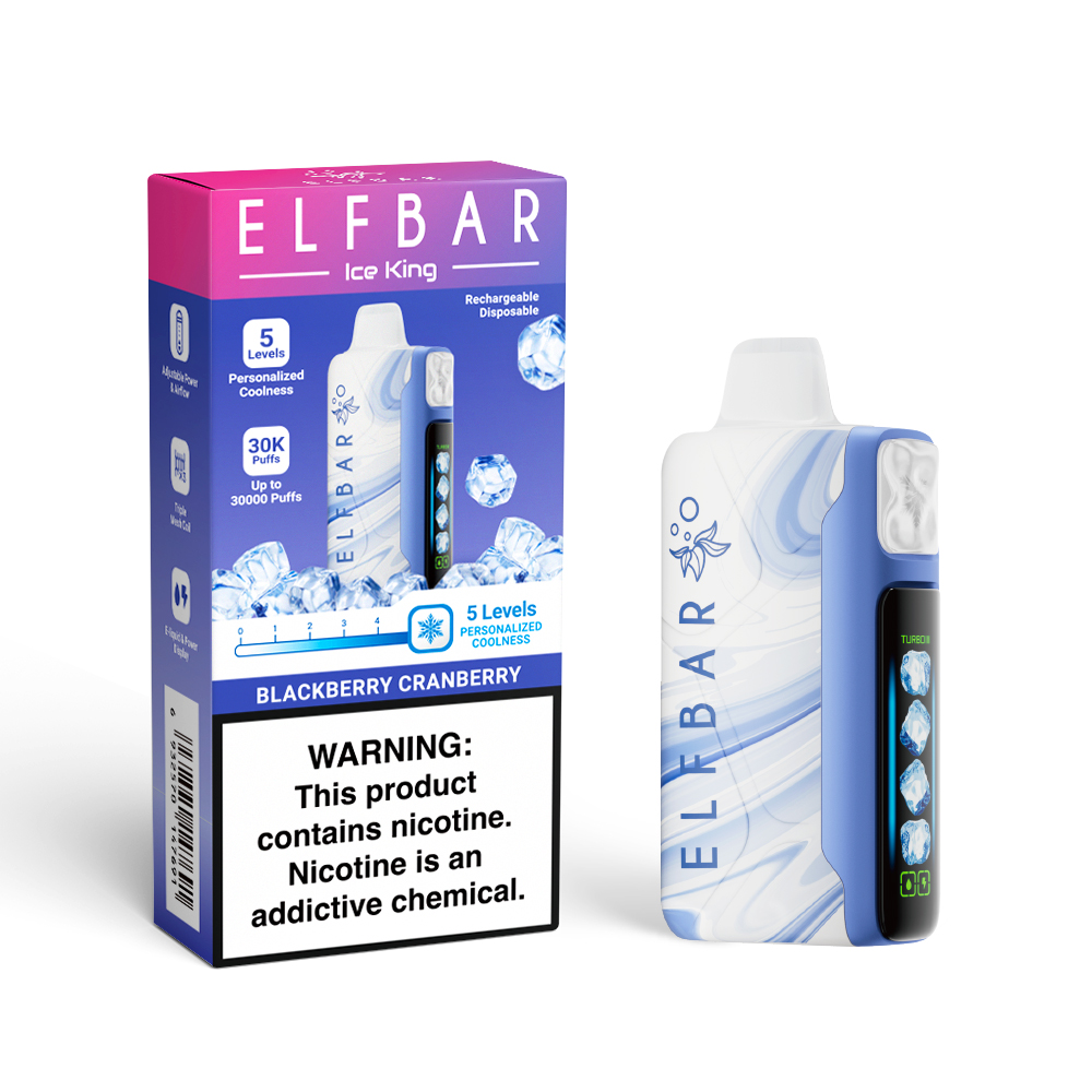 ELF BAR ICE KING 30K ładowalny jednorazowy e-papieros (wszystkie smaki)