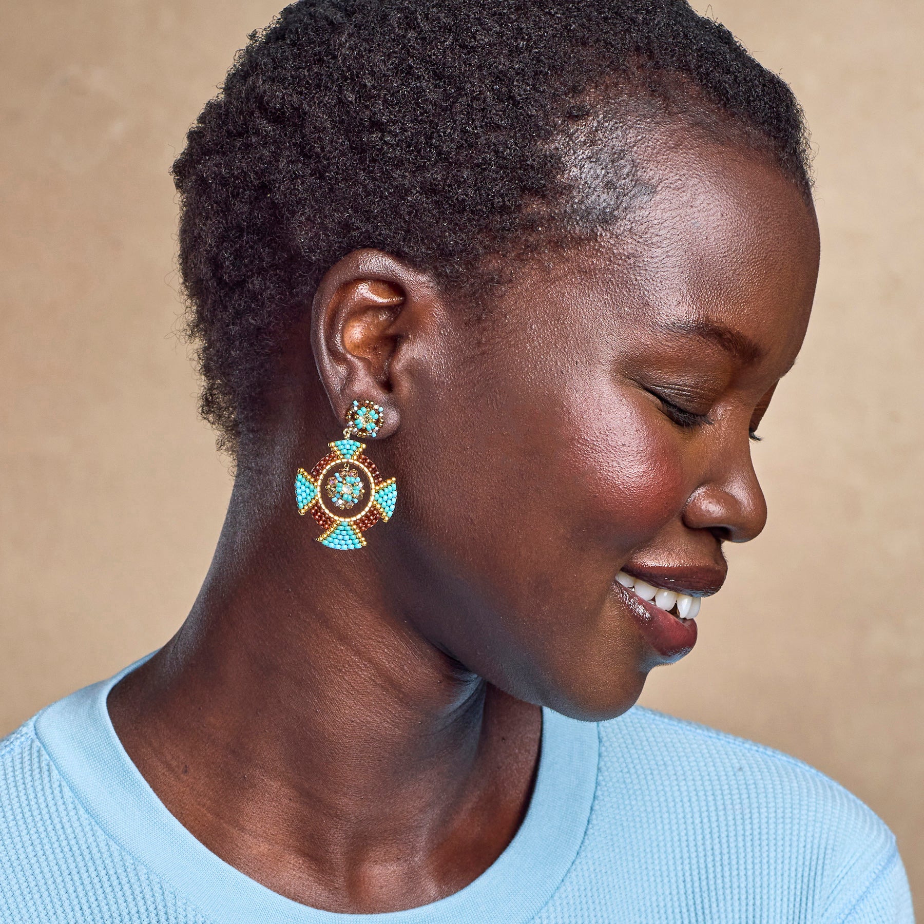 Valencia Beaded Earrings - Sundance Clothing