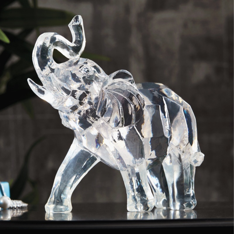 Dasha Diamonda Elephant Figurine - MIDNIGHT VELVET CATALOG