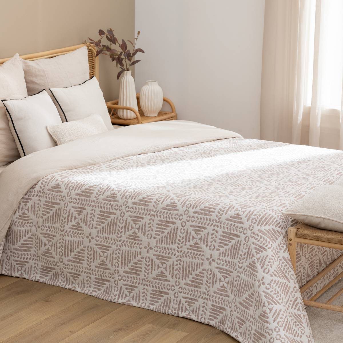 Bedspread "Nuvia" Terracotta, 260x240 cm