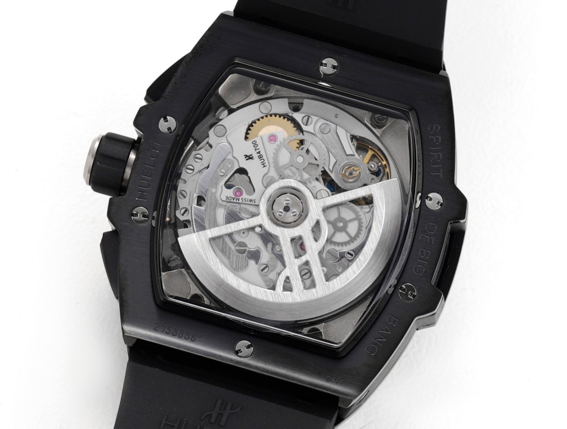 Hublot Spirit of Big Bang Textured Rubber Strap(1:1 replica) - Top club