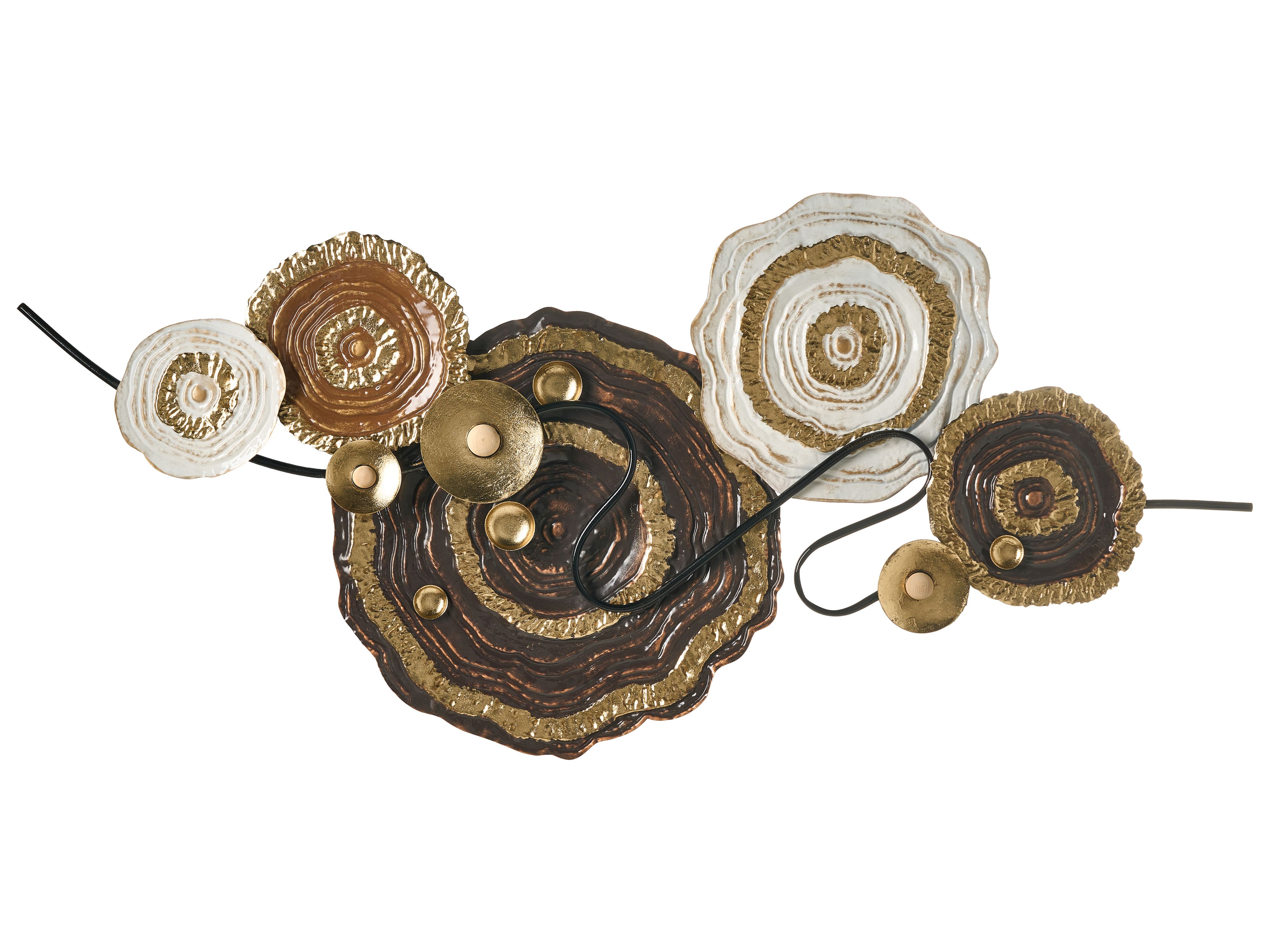 Wall Decor IRIDIUM Metal 55 cm Multicolour