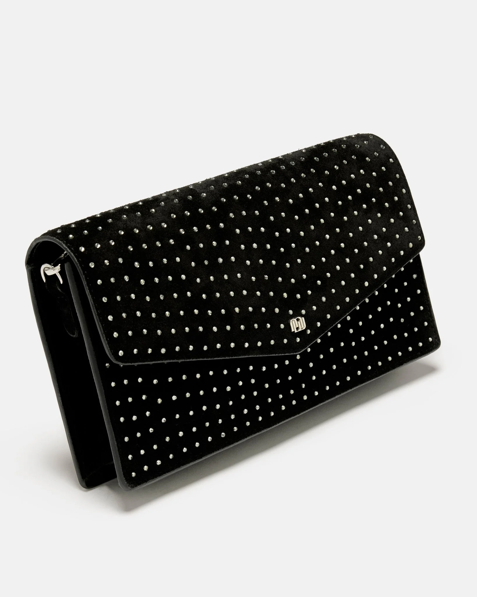 SAC KATY/VELST -  En cuir velours noir