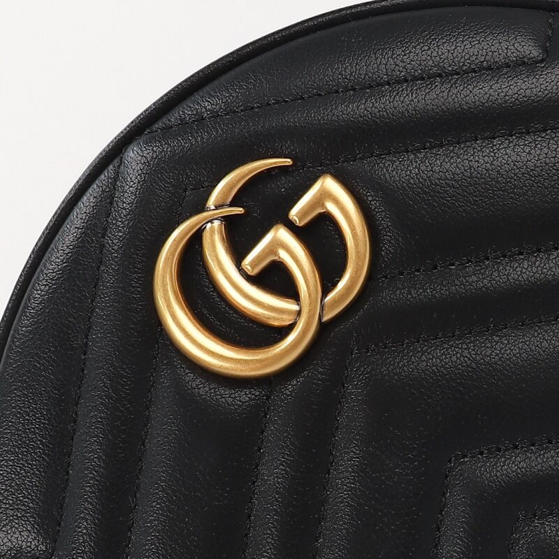 Replica Gucci GG Mormont Round Black1:1High-quality replica