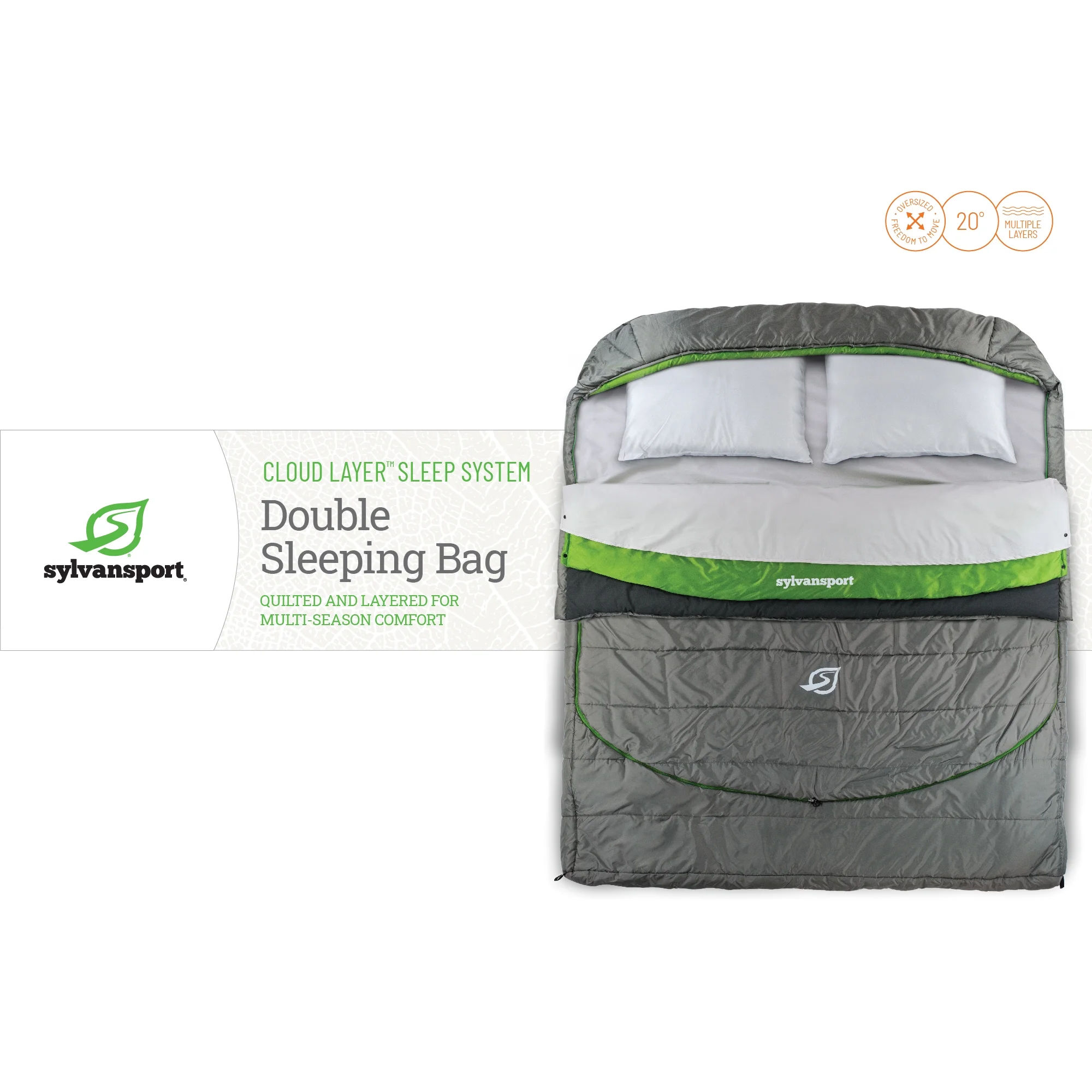 SylvanSport Cloud Layer Double Sleeping Bag - Image 11