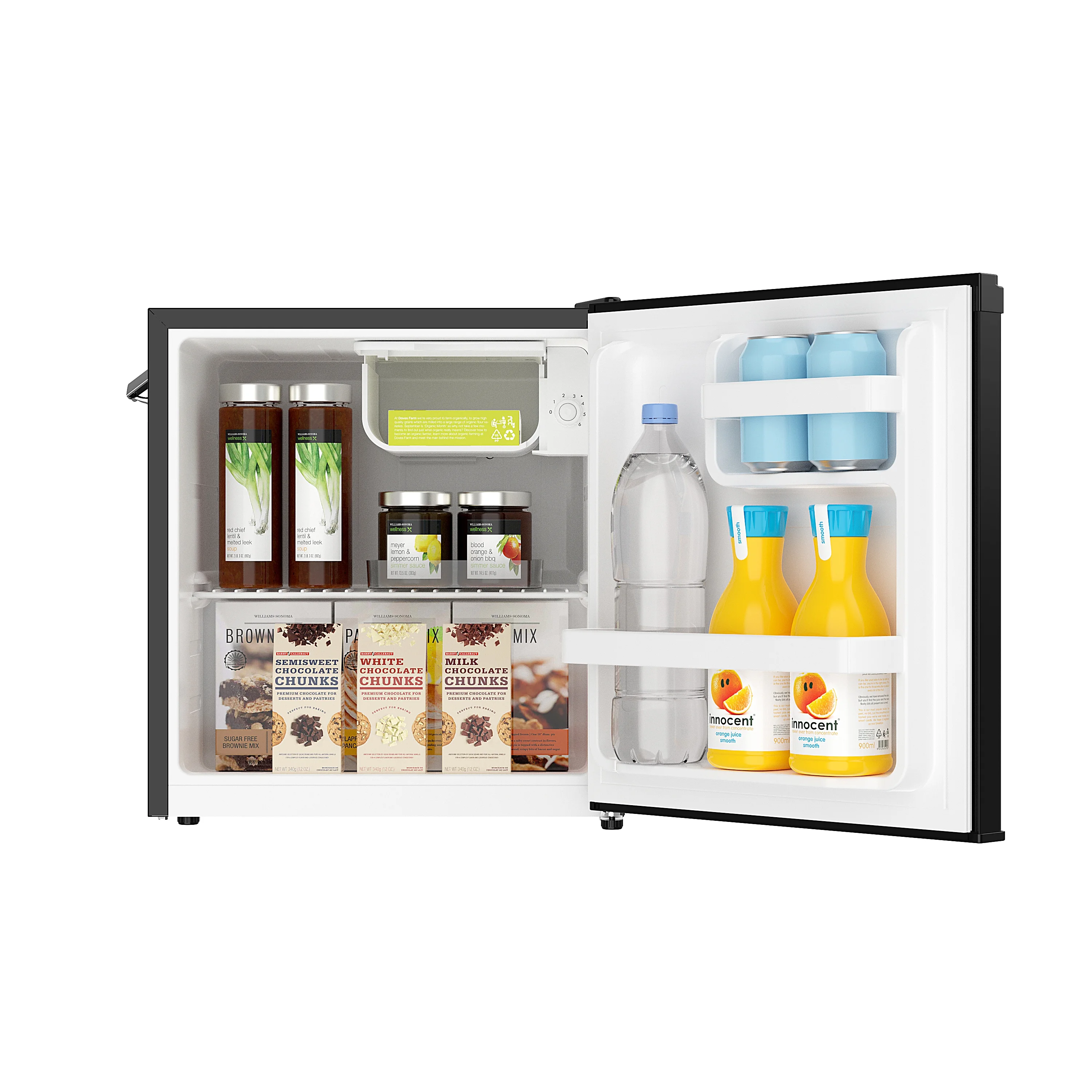 Frigidaire 1.6 Cu ft. Retro Compact Refrigerator with Side Bottle Opener, Coral - Image 46