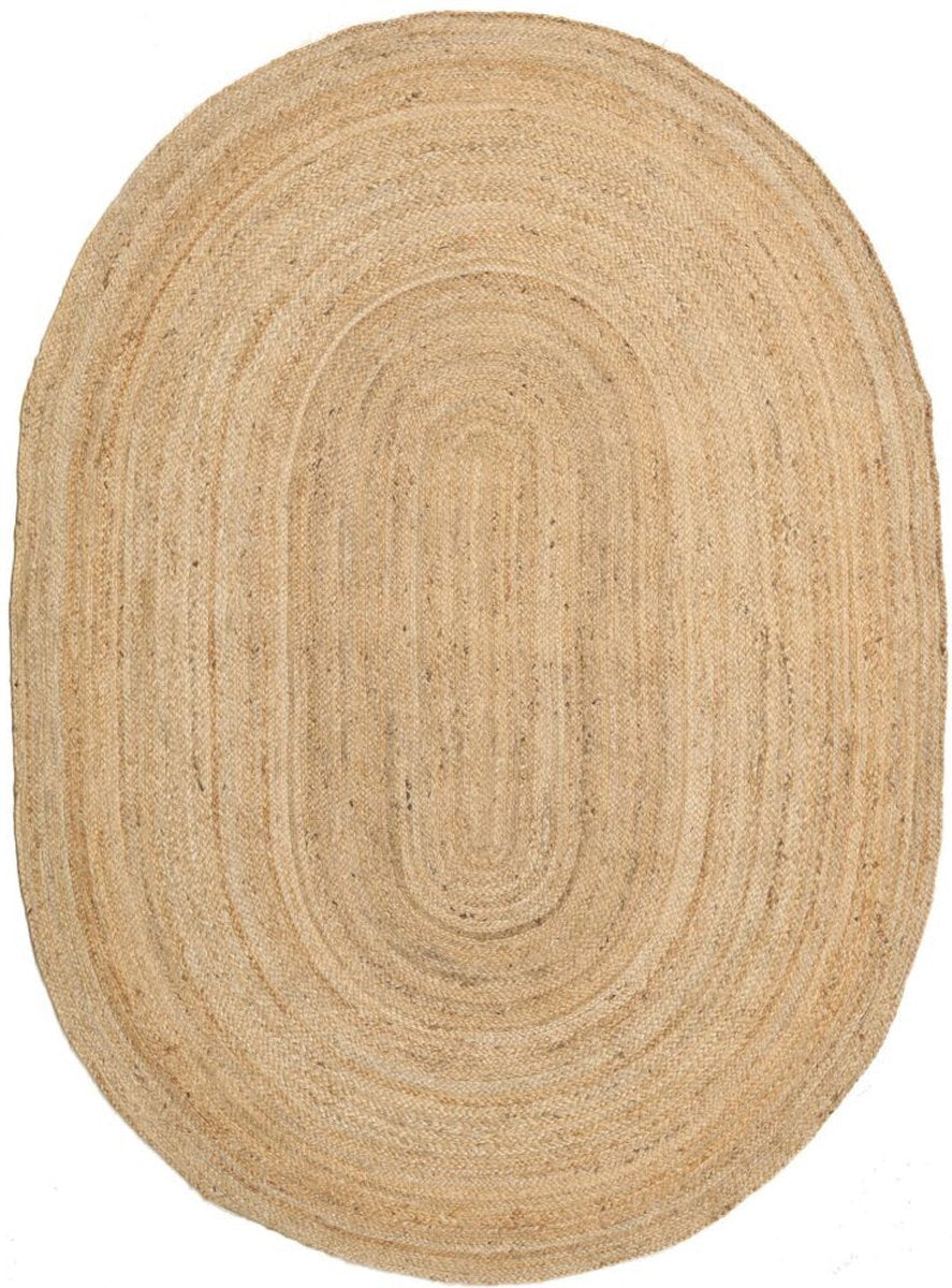 Mrcarpet Buitenkleed Jute Ovaal Outdoor Breeze Naturel 160 x 230cm