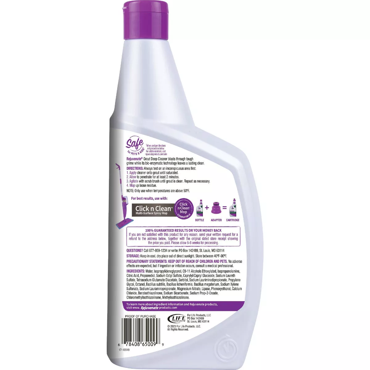Rejuvenate 32 Oz. Deep Grout Cleaner