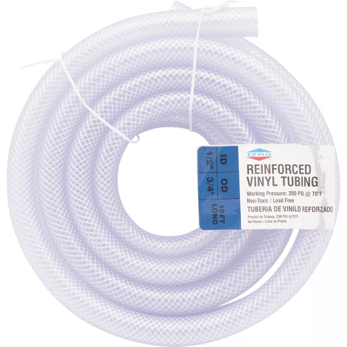 Eastman EZ-Flo 20 Ft. Braided Vinyl Tubing 1/2 In. ID x 3/4 In. OD