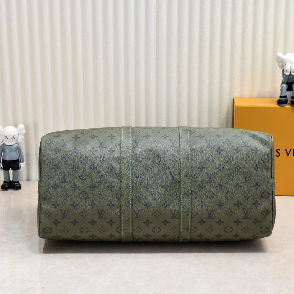 Louis Vuitton Military Green Kepall45 Travel Bag1:1High-quality replica