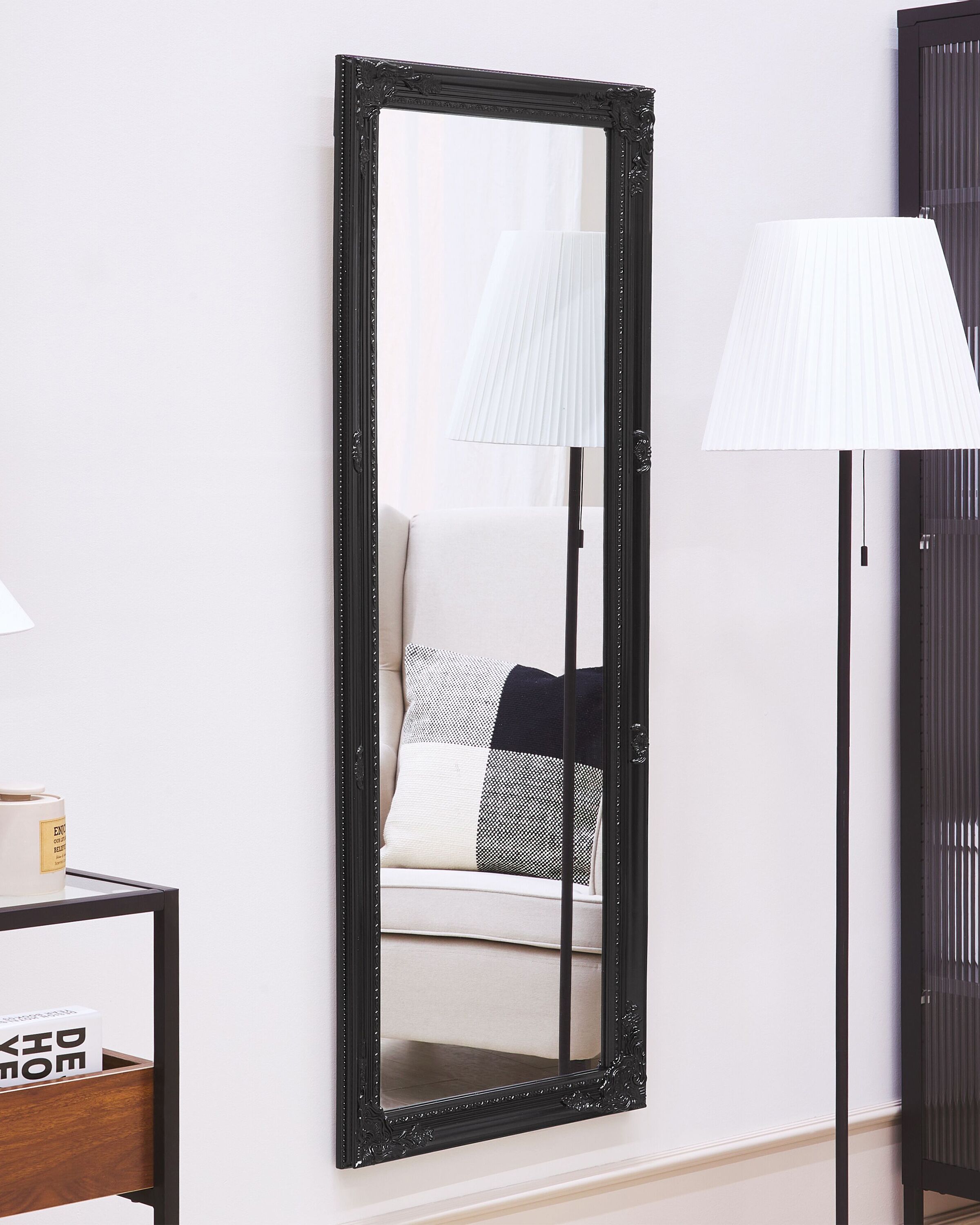 Wall Mirror FOUGERES 50 cm 130 cm Black