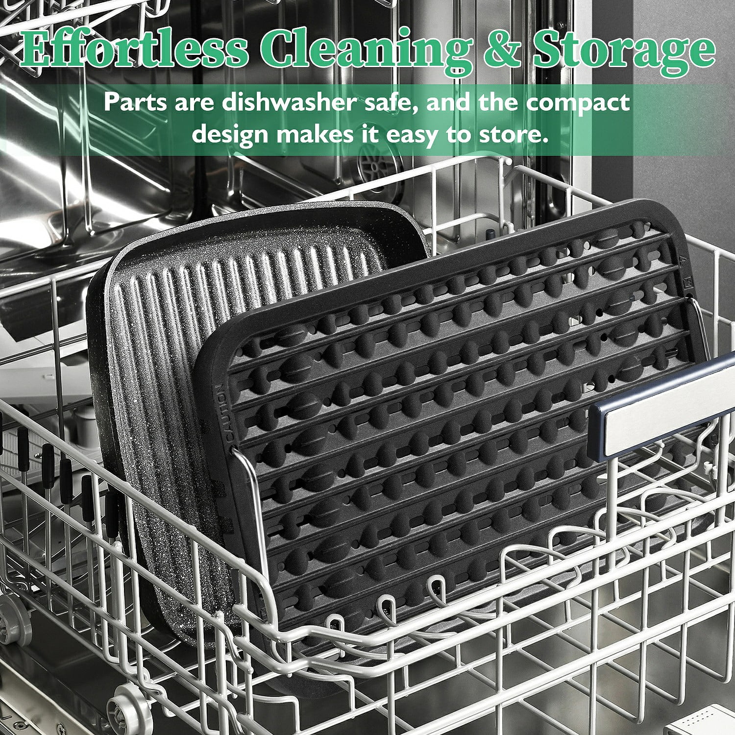 Techwood Indoor Smokeless Grill, 1500W, Black, Electric Portable Korean BBQ Grill with Tempered Glass Lid - Image 46