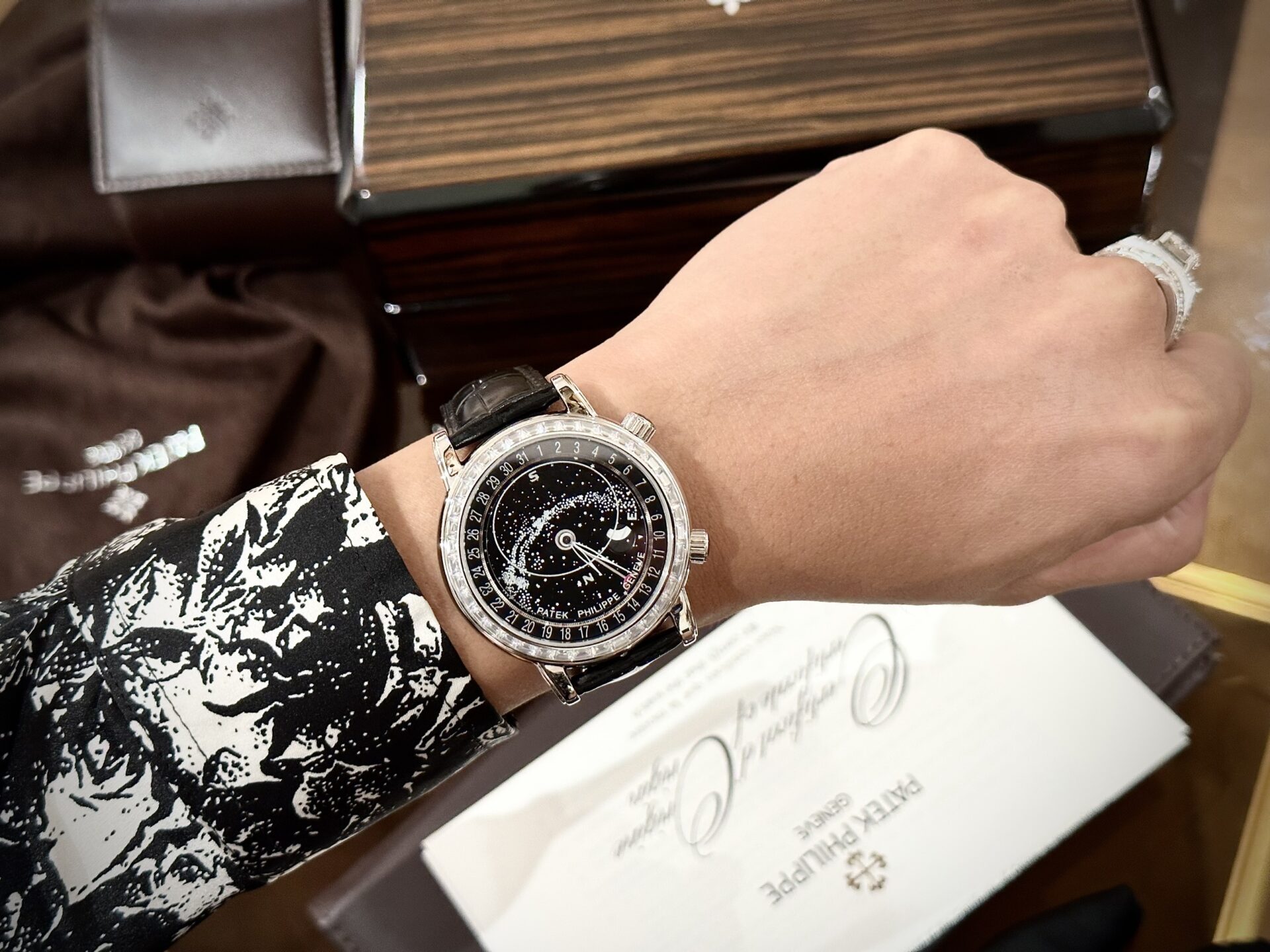 Patek Philippe Grand Complications 6104G Replica Watch Black 44mm - Top club