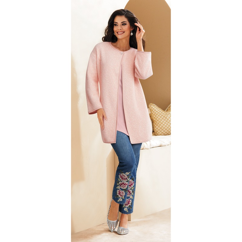 Camille Fleece Coat - MIDNIGHT VELVET CATALOG