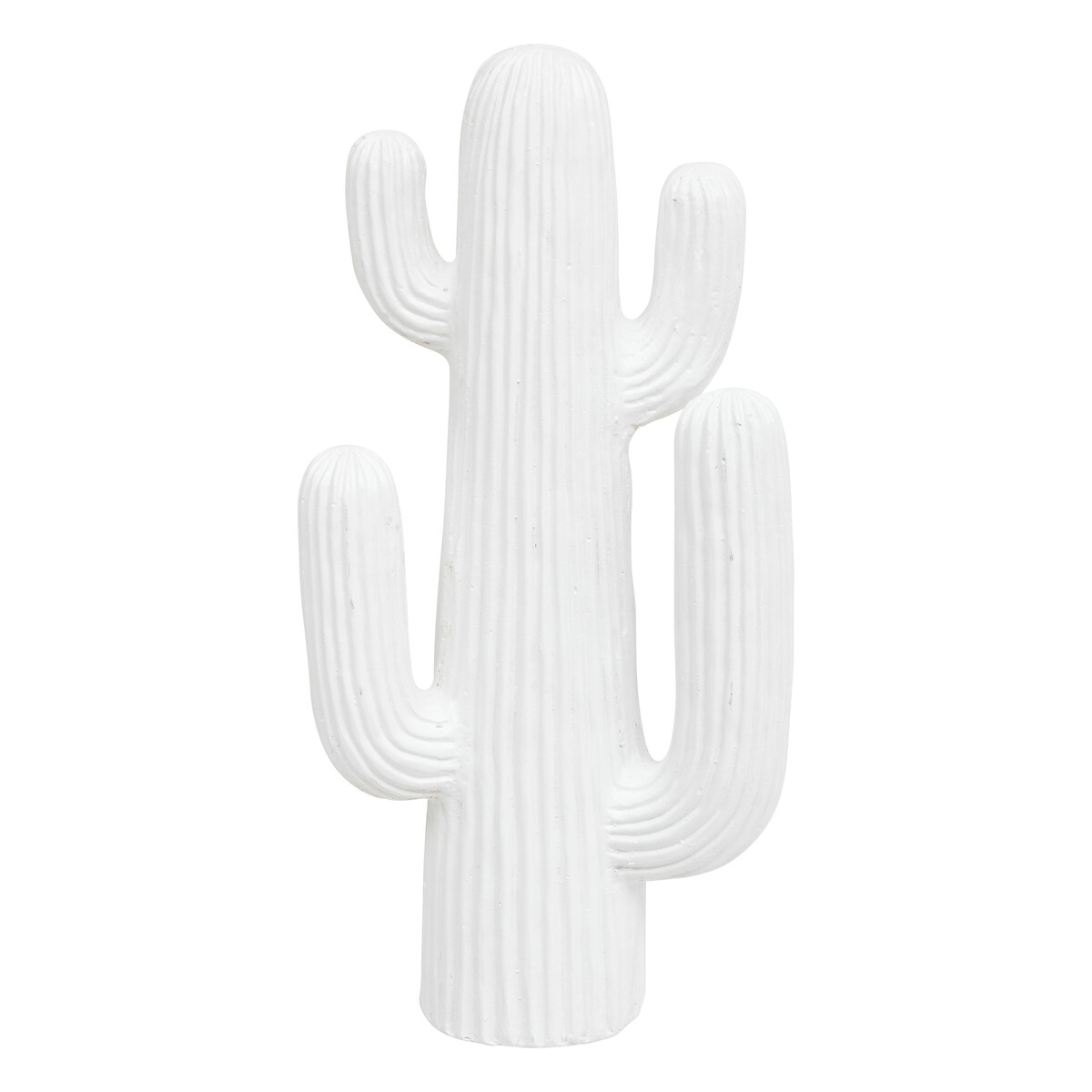 "Rodrigo" decorative cactus White, H.38 cm