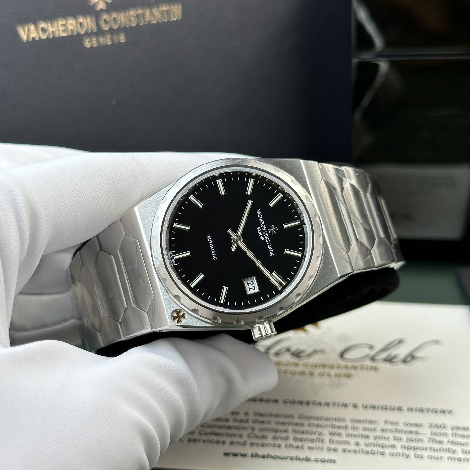 Vacheron Constantin Historiques 222 Replica Watch Black Dial 8F Factory 37mm - Top club