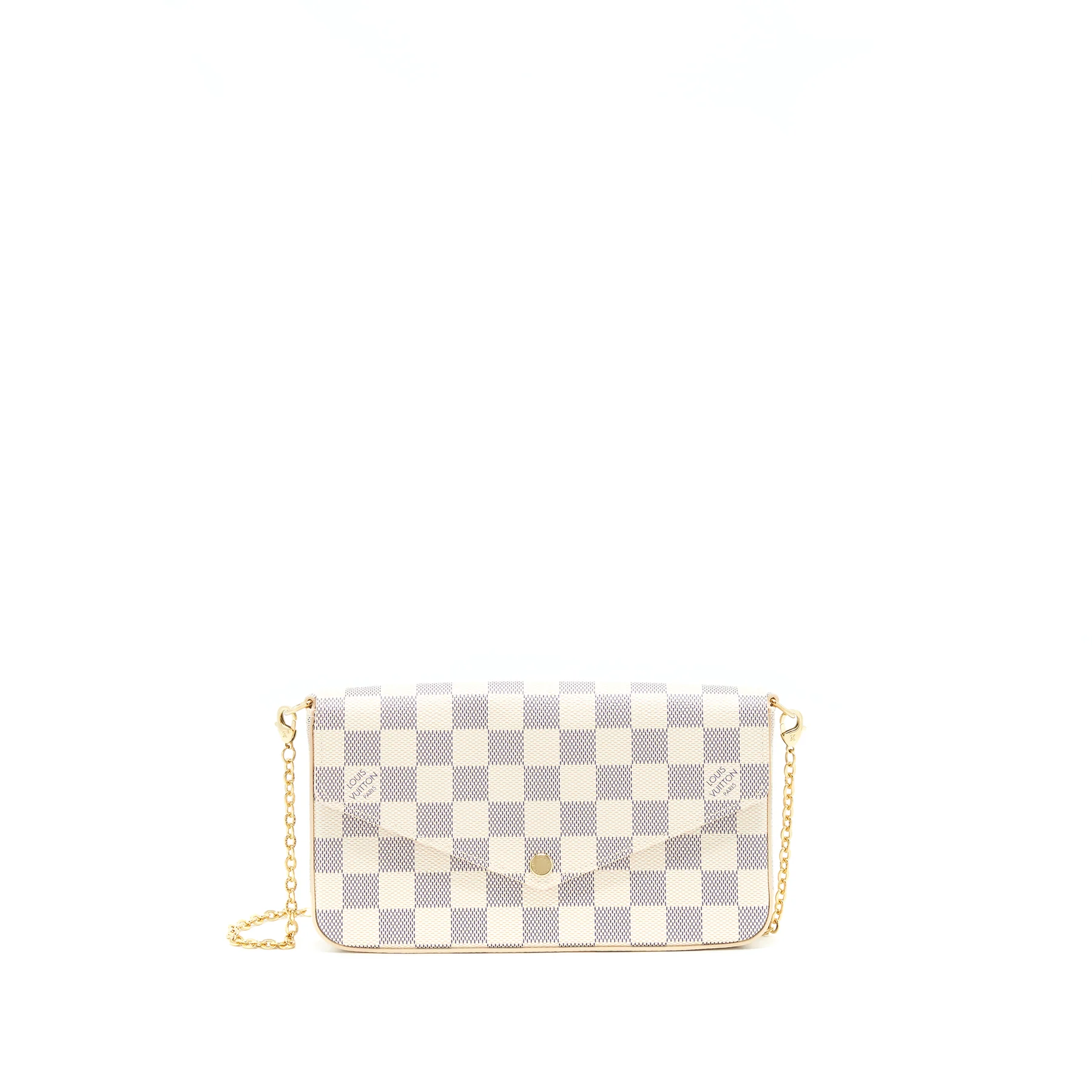 Louis Vuitton Pochette Félicie – Damier Azur Canvas - COZYMIZE