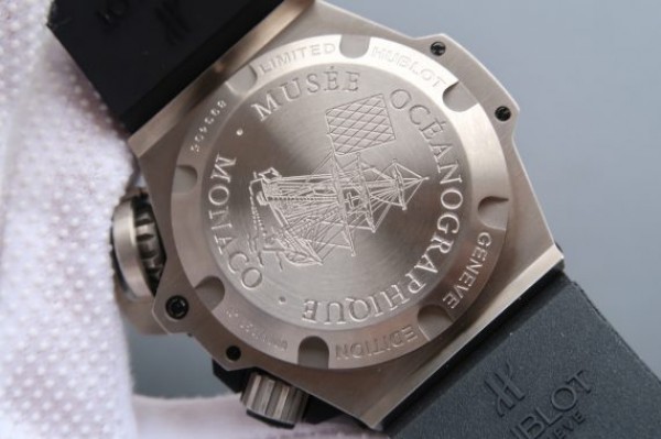 Replica Hublot King Power 48mm OceanoGraphic 4000 Titanium A7750 - Top club