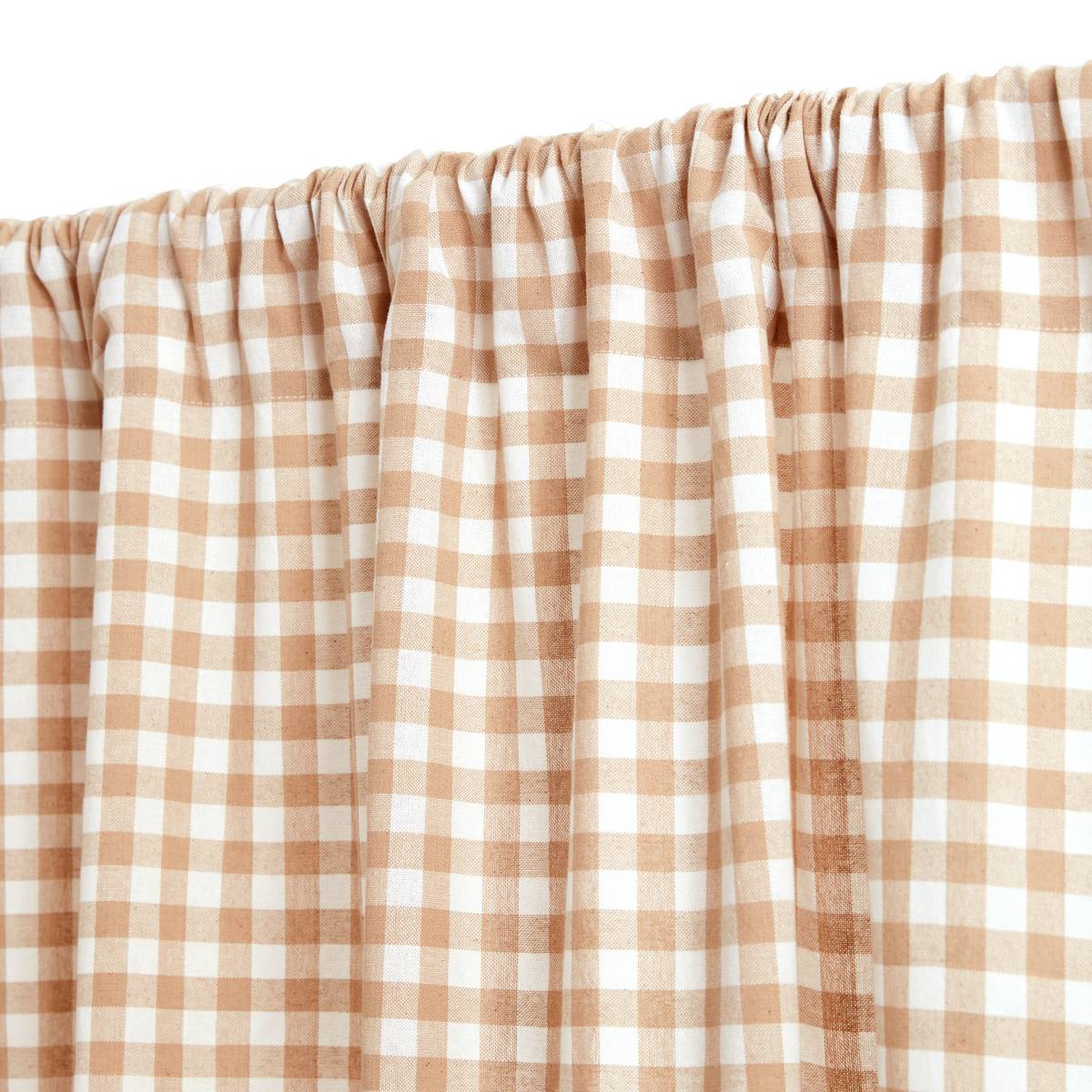 "Groove" Curtain Beige linen, 260x140 cm