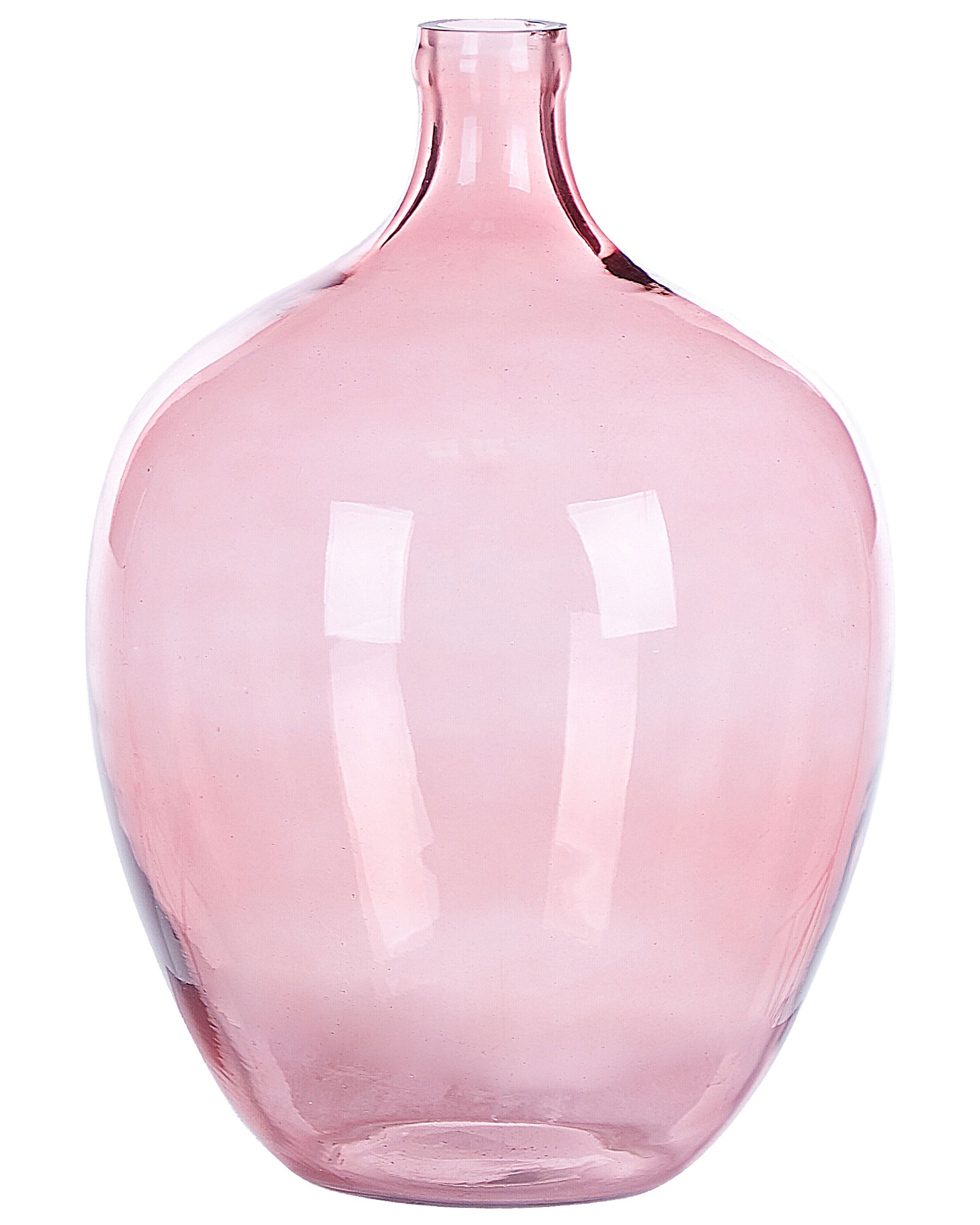 Flower Vase ROTI Glass 39 cm Pink
