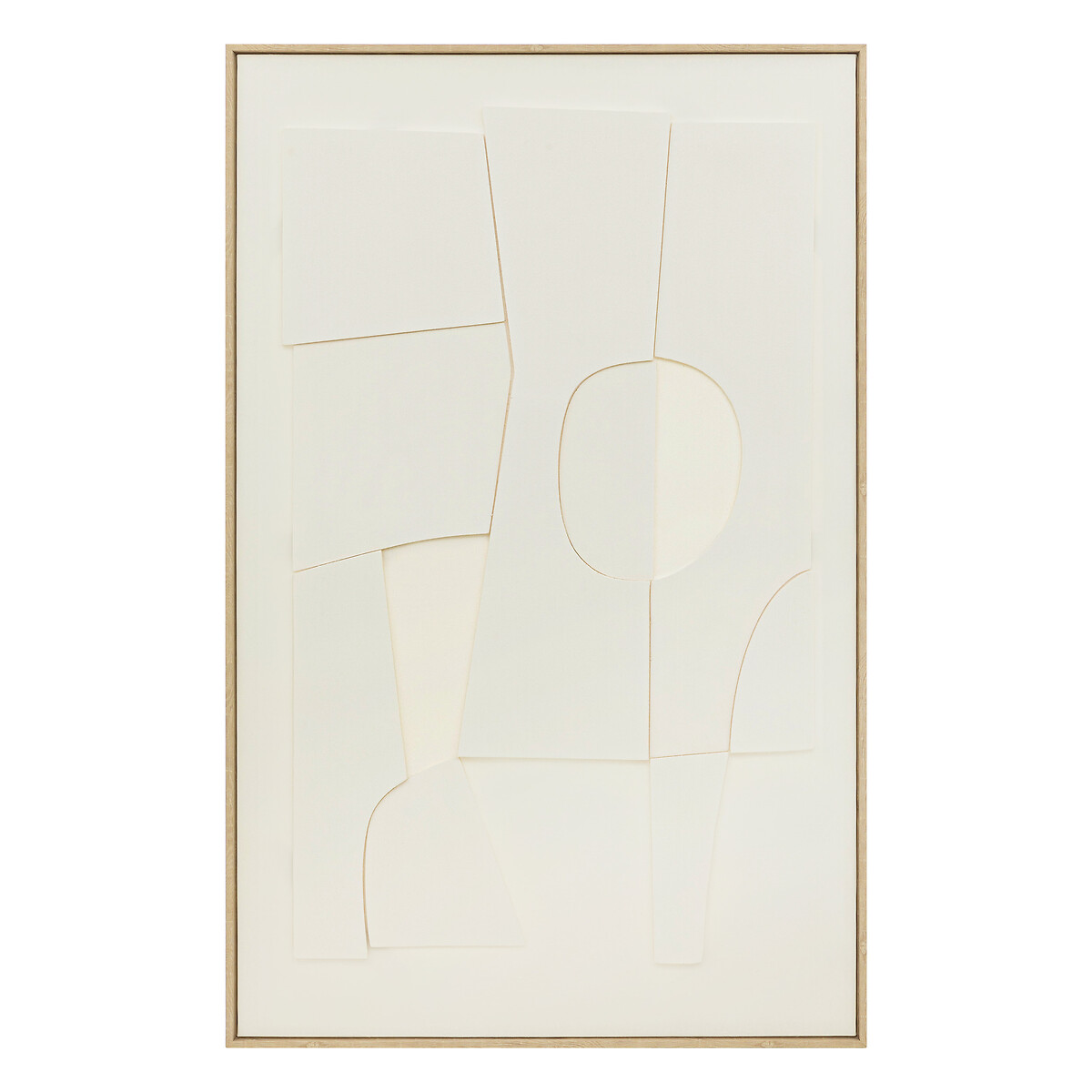 3D wall art "Yelena" White, 116x75 cm