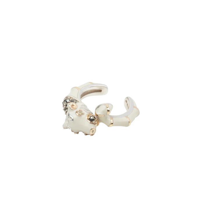Snow Panther Ear Cuff