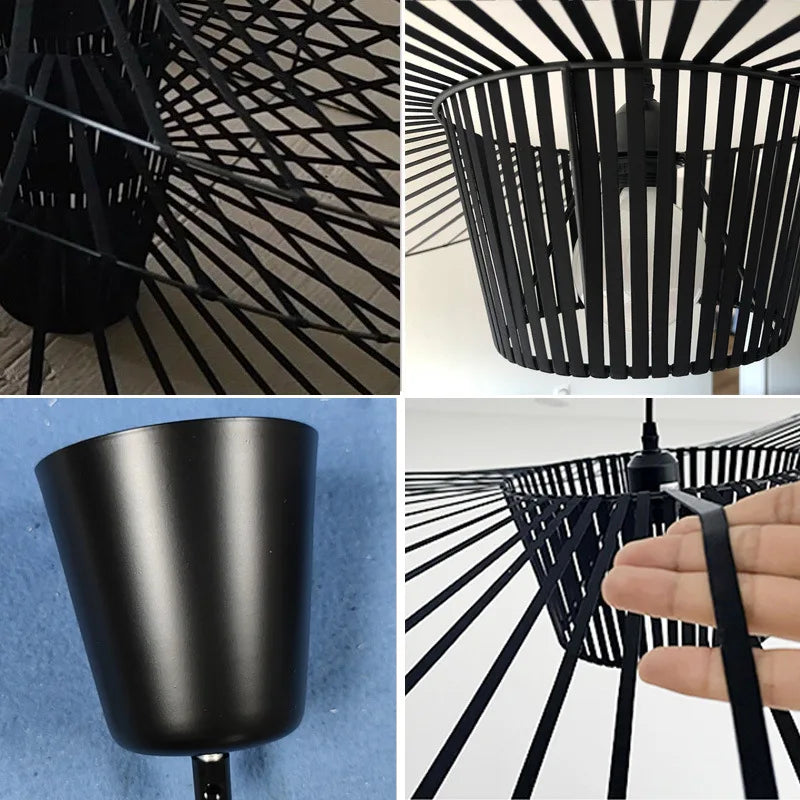 SchaduwStijl | Zwarte Hoed Hanglamp