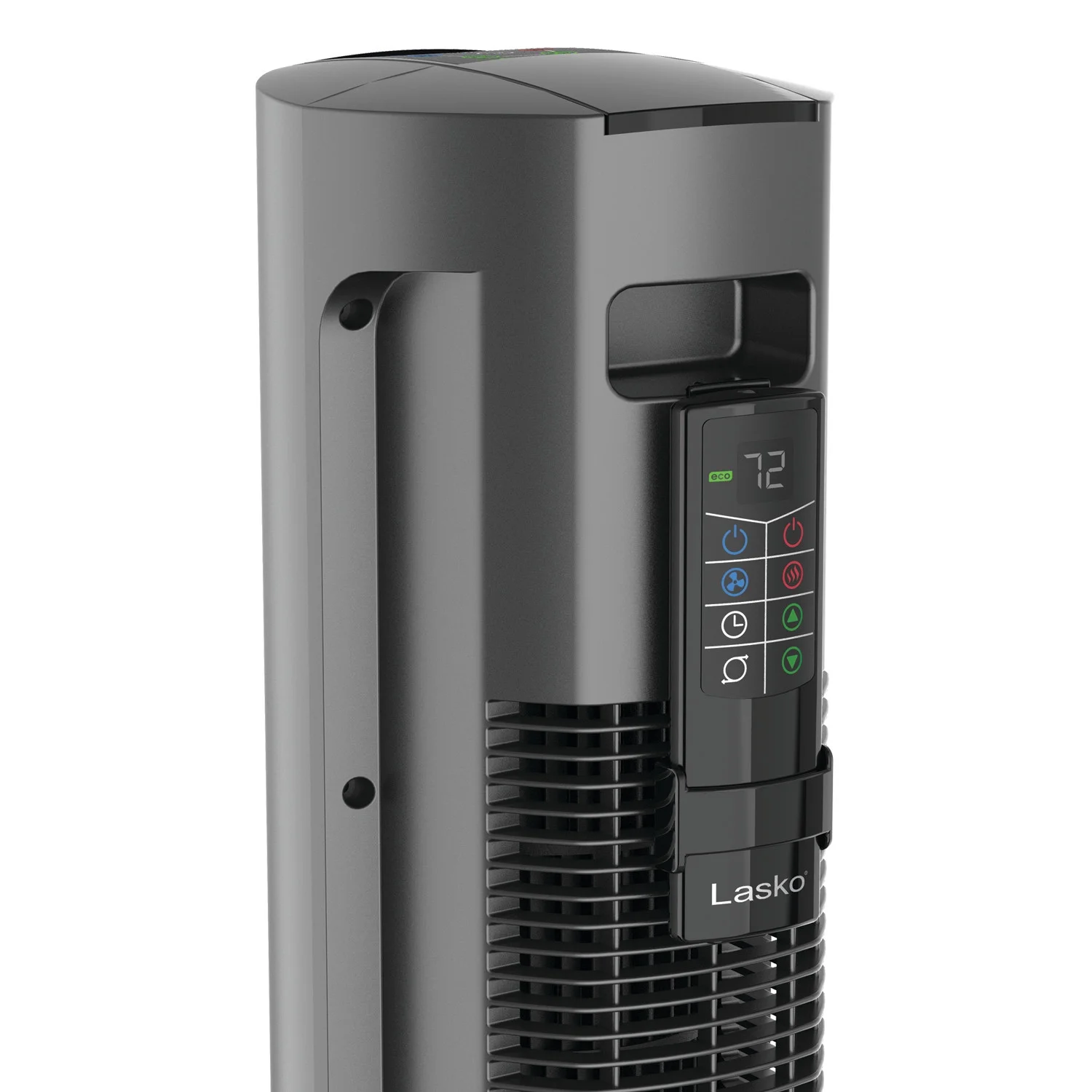 Lasko 42" 1500W All Season Tower Fan & Space Heater with Timer and Remote, White, FH500 - Image 42