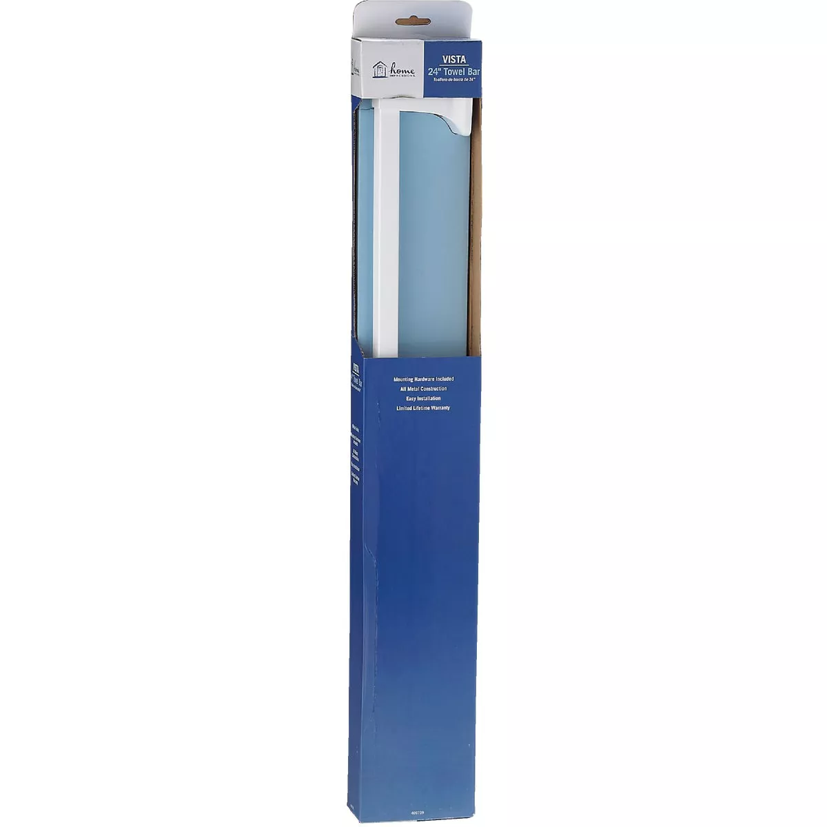 Home Impressions Vista 24 In. White Towel Bar