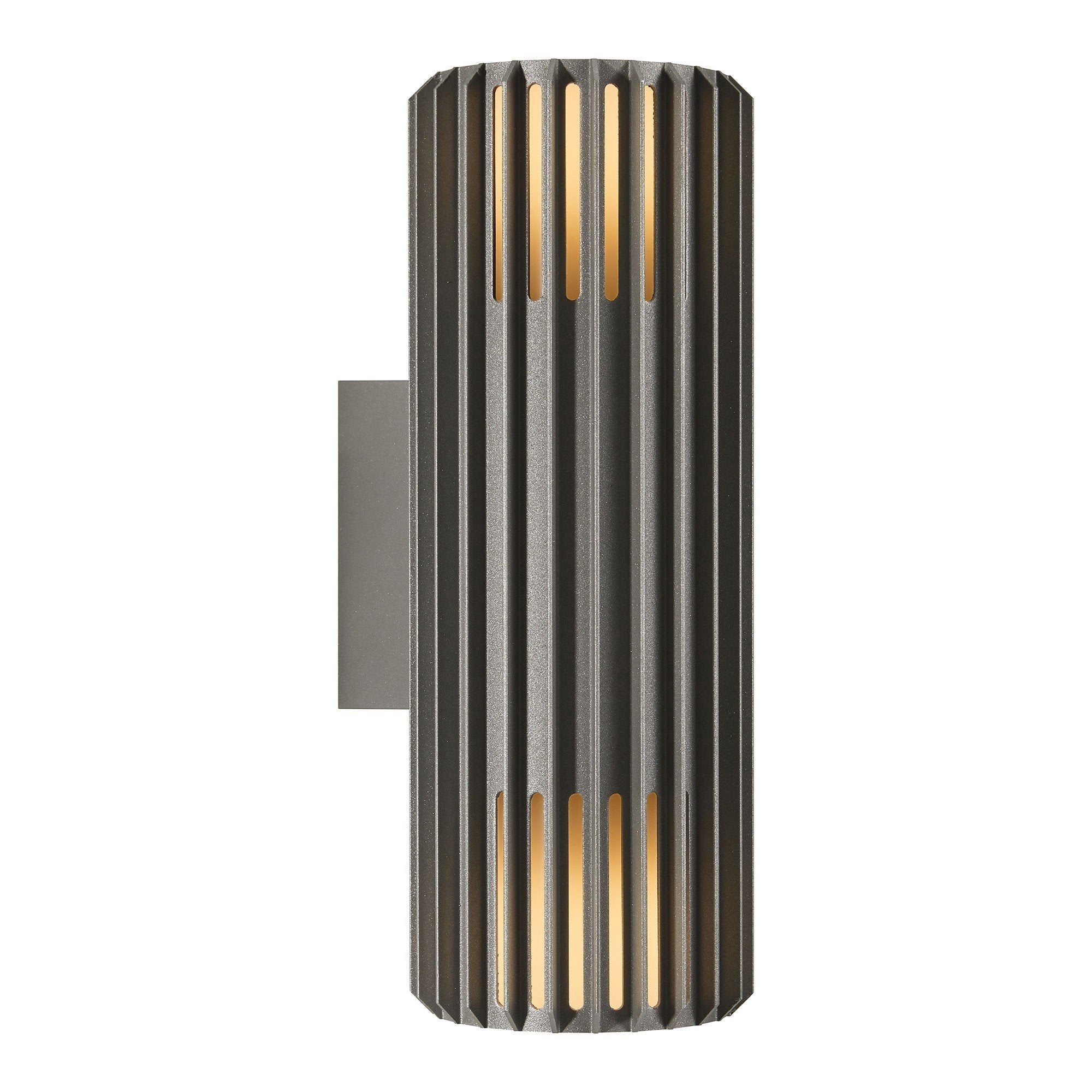 Nordlux Buitenlamp Aludra seaside 2 lichts wand antraciet