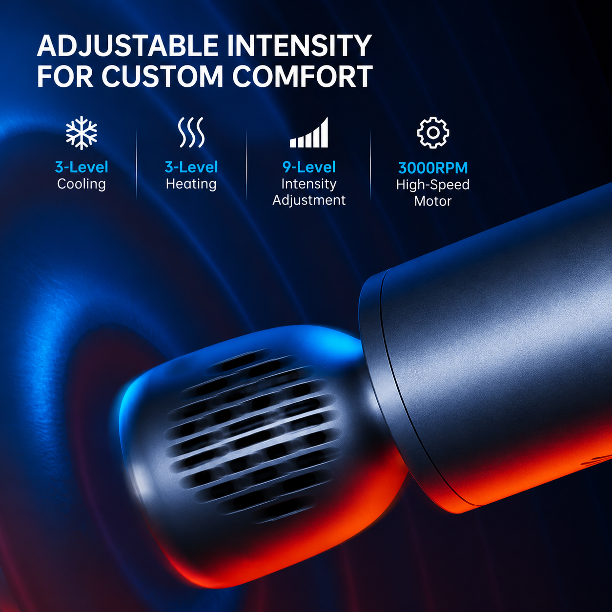 Fascia gun muscle relaxation massager