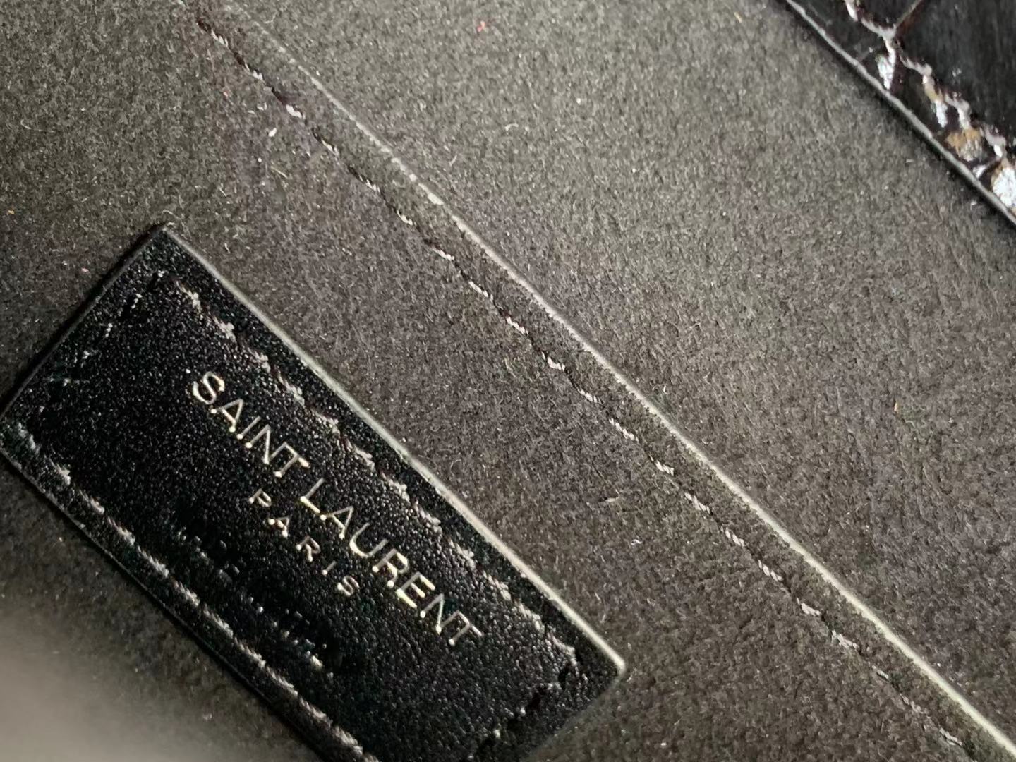 SUNSET MEDIUM CHAIN BAG IN SMOOTH LEATHER1:1High-quality replica