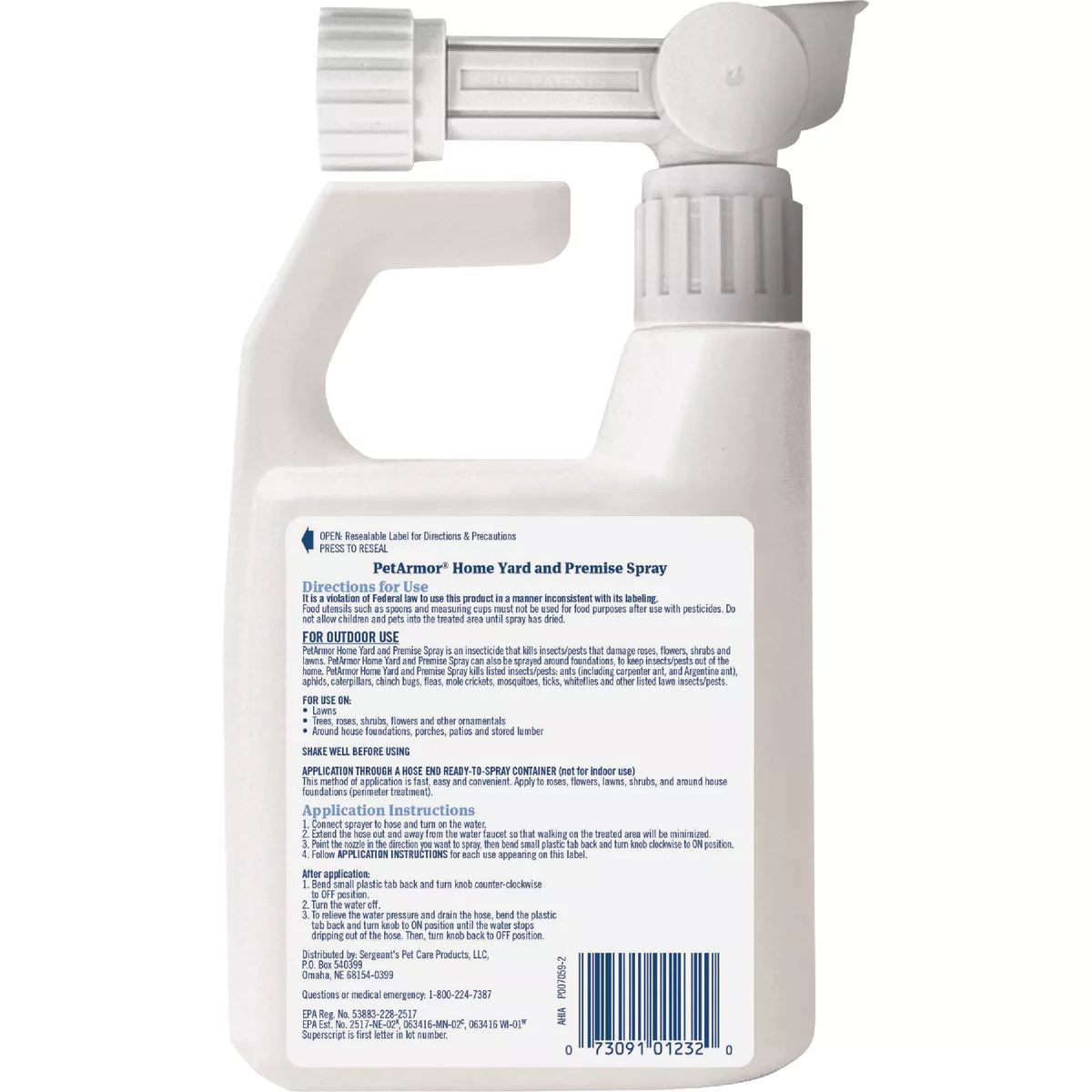 PetArmor Home 32 Oz. Ready To Spray Flea & Tick Yard Spray