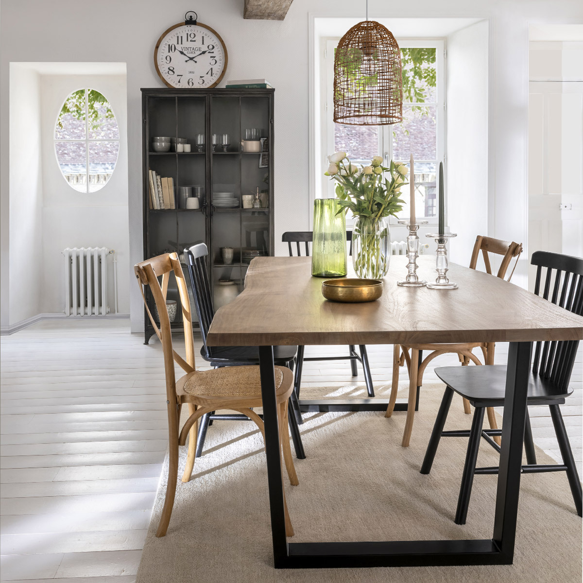 Chair "Isak" Oak, cane