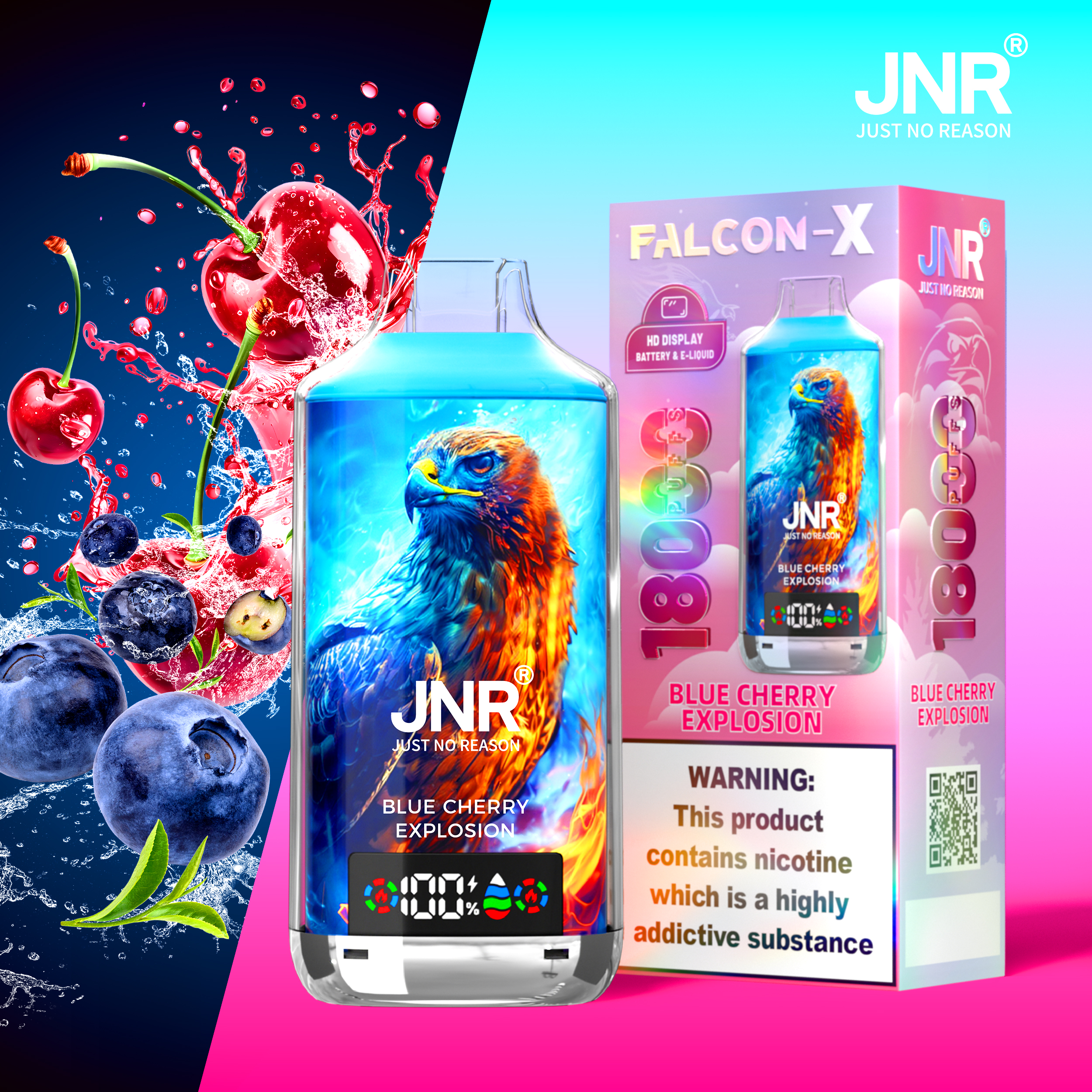 JNR Falcon X 18000 Puffs