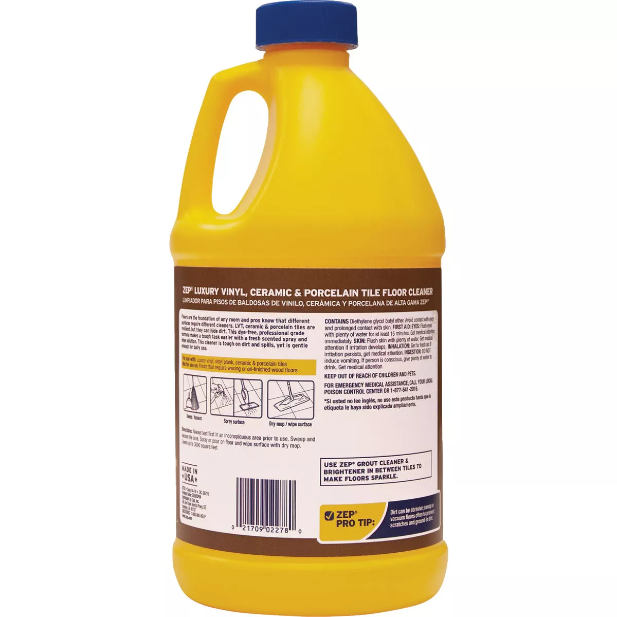 Zep 64 Oz. Luxury Vinyl Ceramic & Porcelain Tile Floor Cleaner