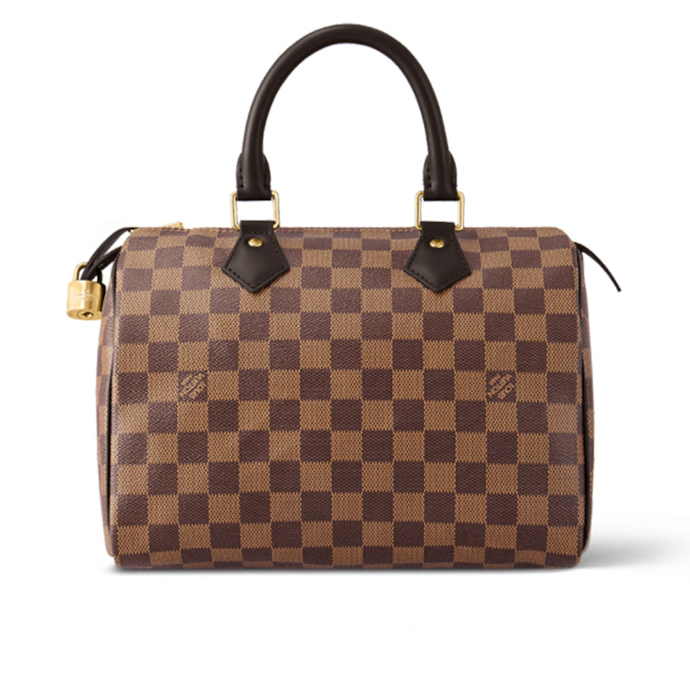 LV Speedy 25 Damier Ebene Women Handbag1:1High-quality replica