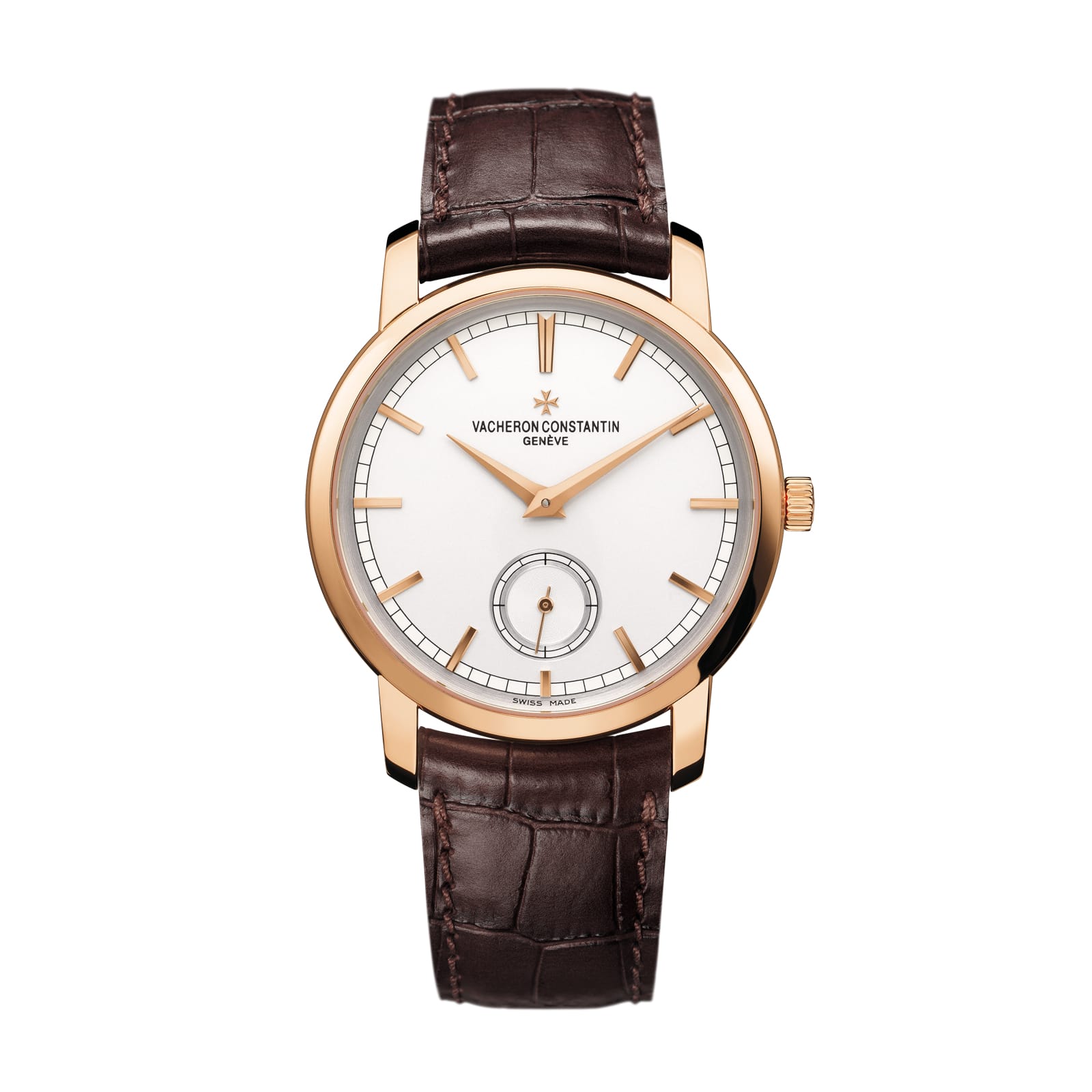 Replica Watches Fake Vacheron Constantin Traditionnelle manual-winding 38 MM PINK GOLD(1:1 replica) - Elite Watch Atelier
