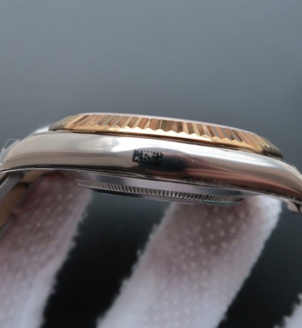 Replica Rolex DateJust II 41mm SS/YG YG Dial Diamonds Marker SS/YG Bracelet A3136 - Elite Watch Atelier