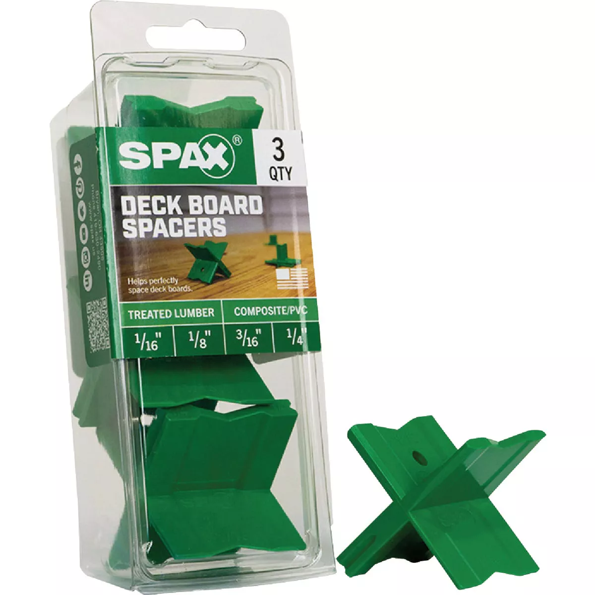 SPAX 4-Sided Deck Board Spacers (3 Ct.)