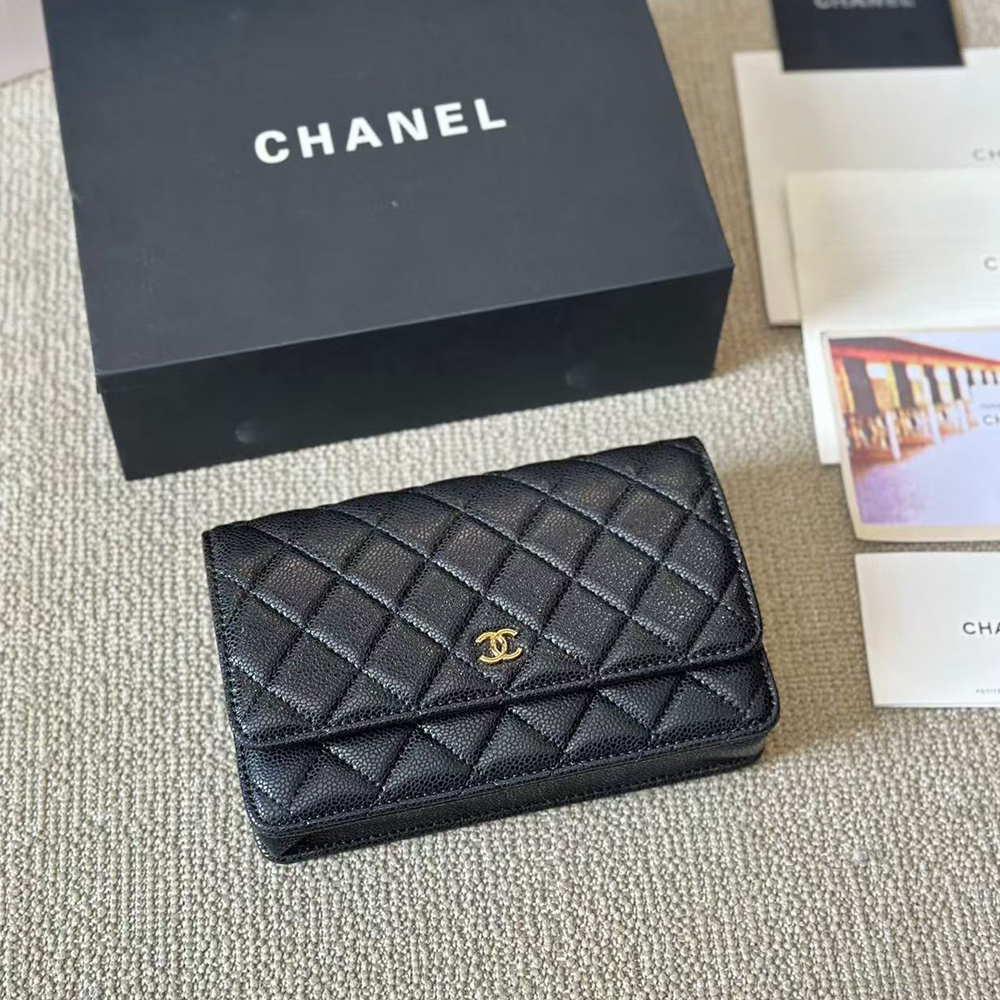 Chanel WOC Quilted Caviar (Replica)1:1High-quality replica