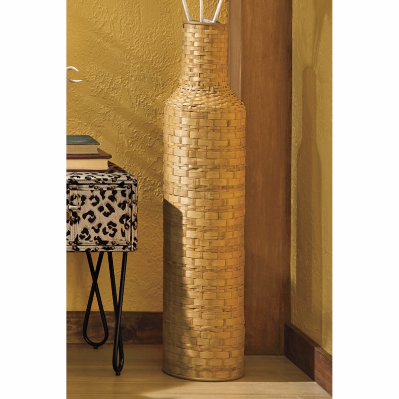 Bamboo Floor Vase - MIDNIGHT VELVET CATALOG