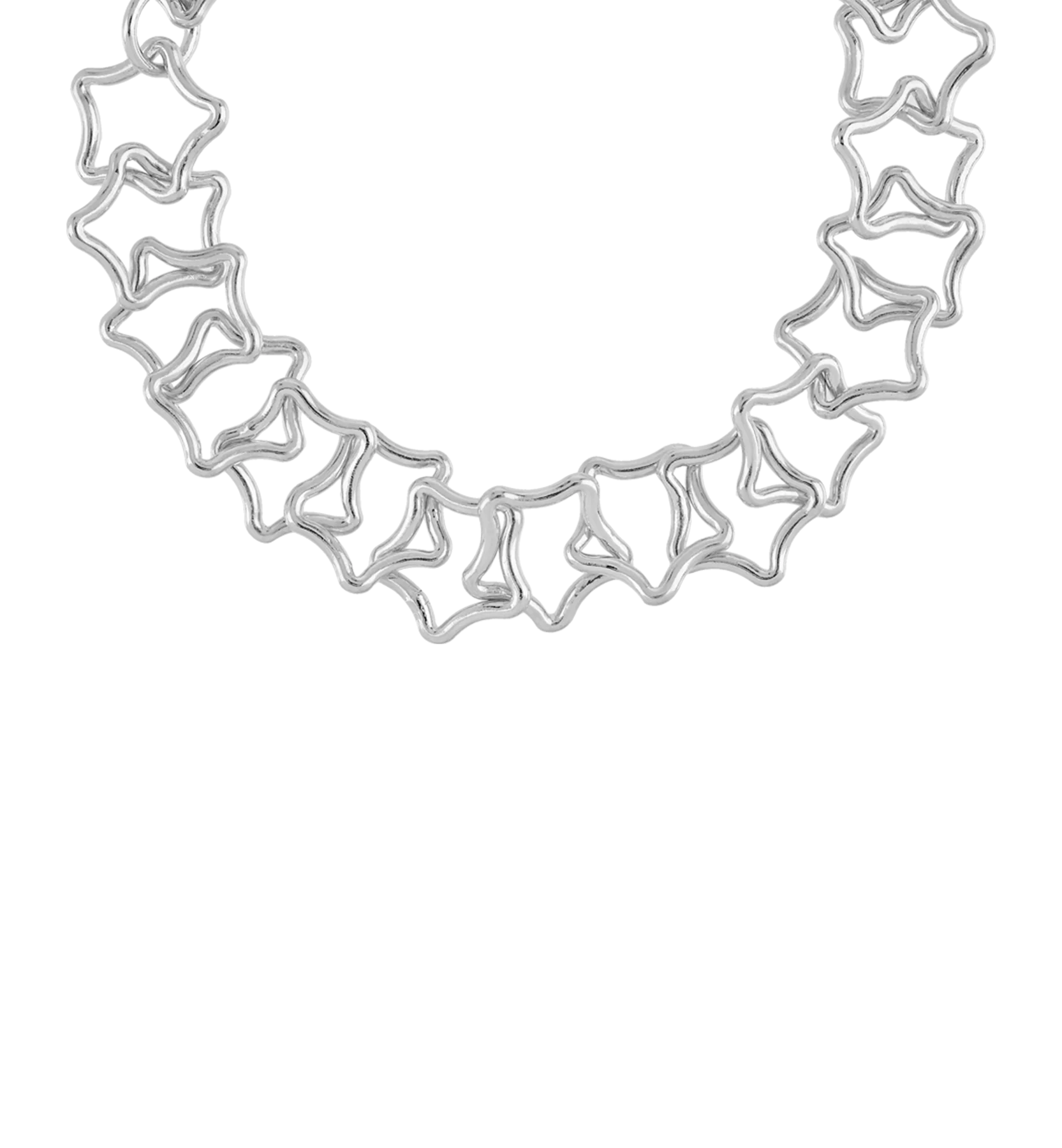 Linked Chunky Stars Bracelet