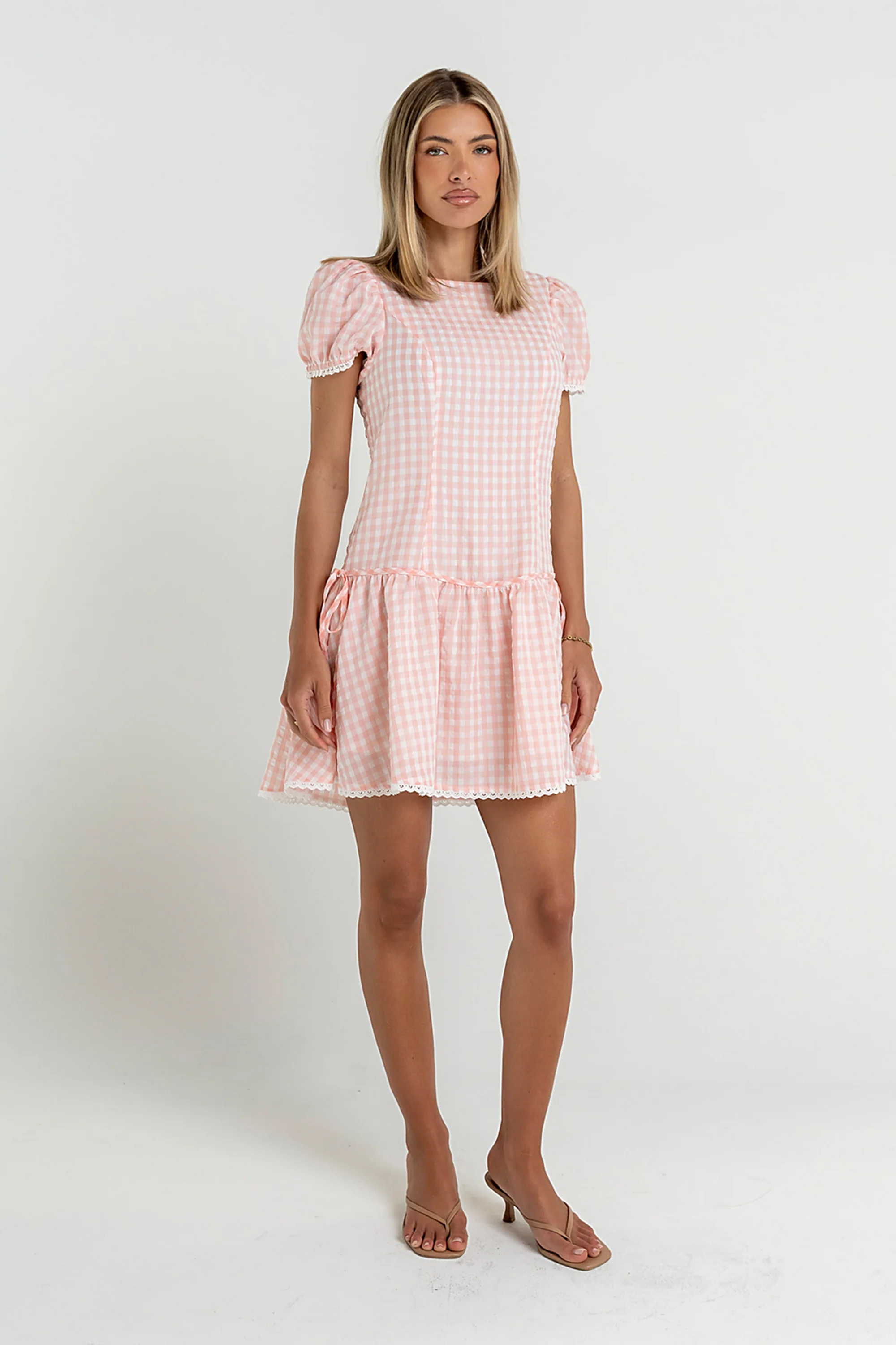 Chance Gingham Mini Dress