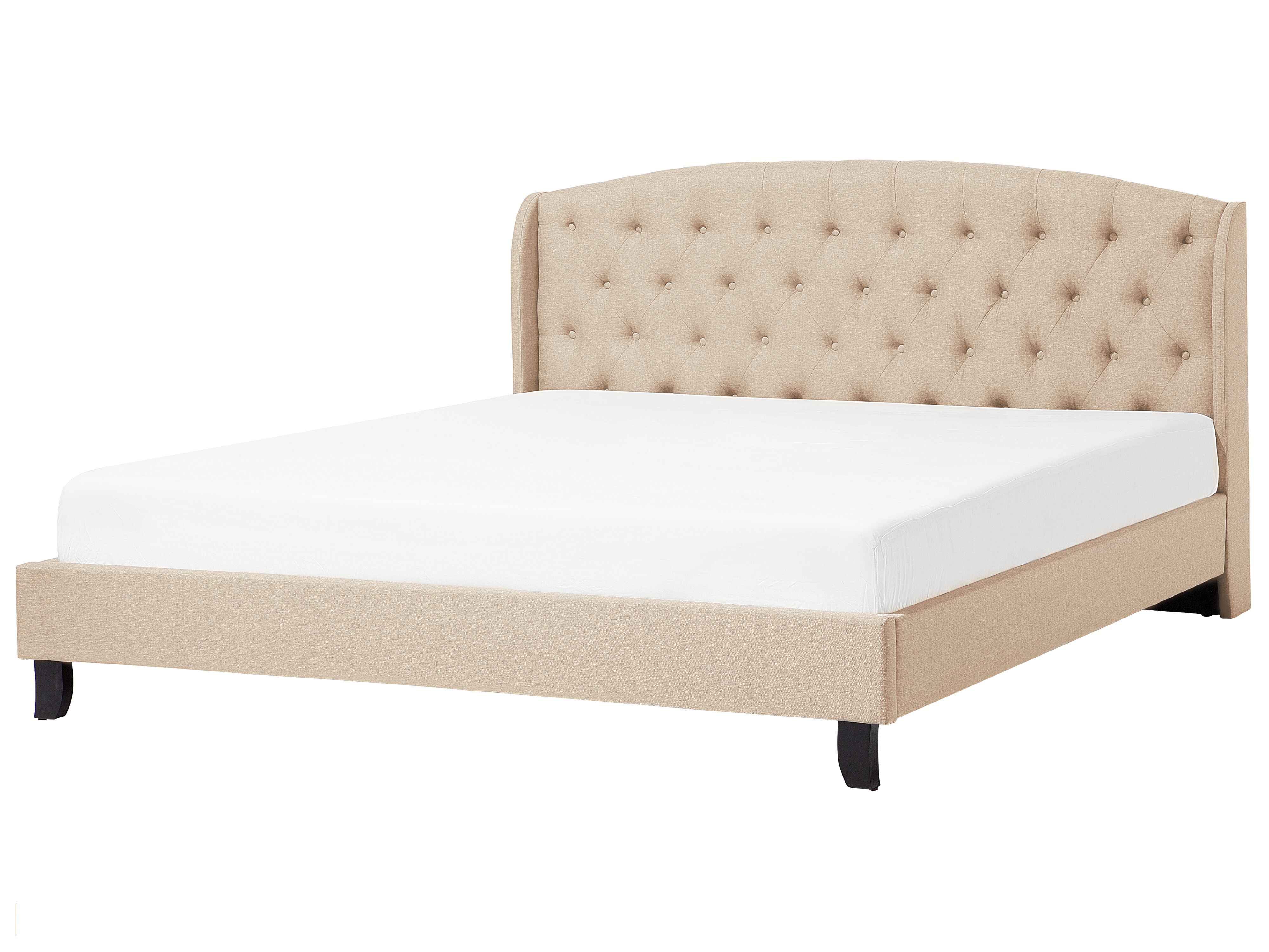 Bed Fabric BORDEAUX 180 x 200 cm (EU Super King) Beige
