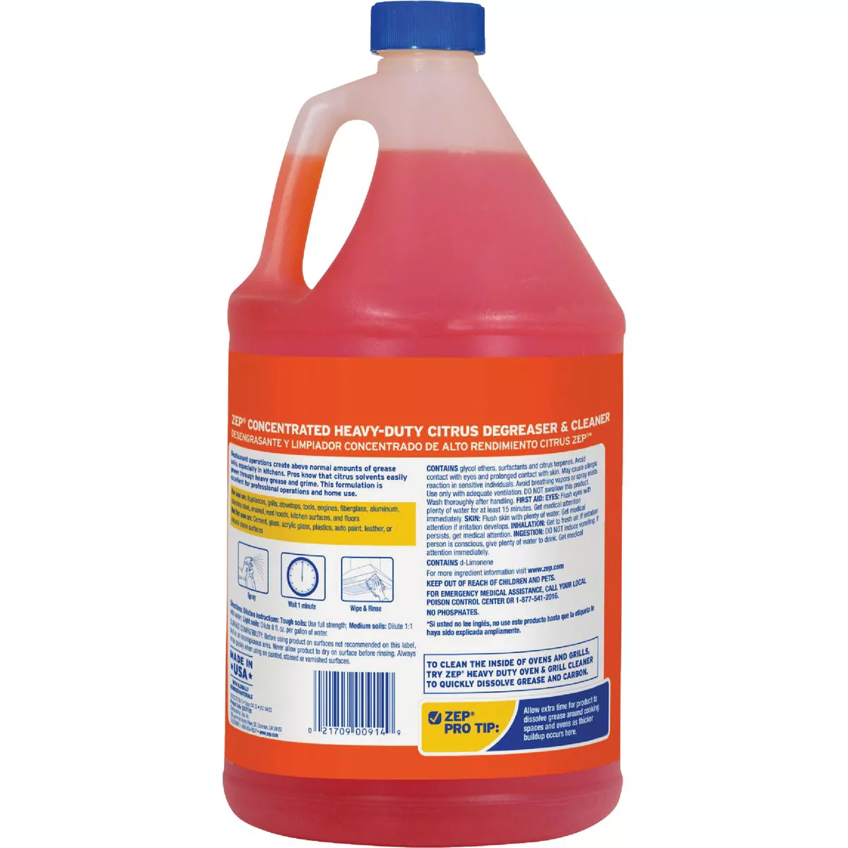 Zep 1 Gal. Citrus Liquid Cleaner & Degreaser