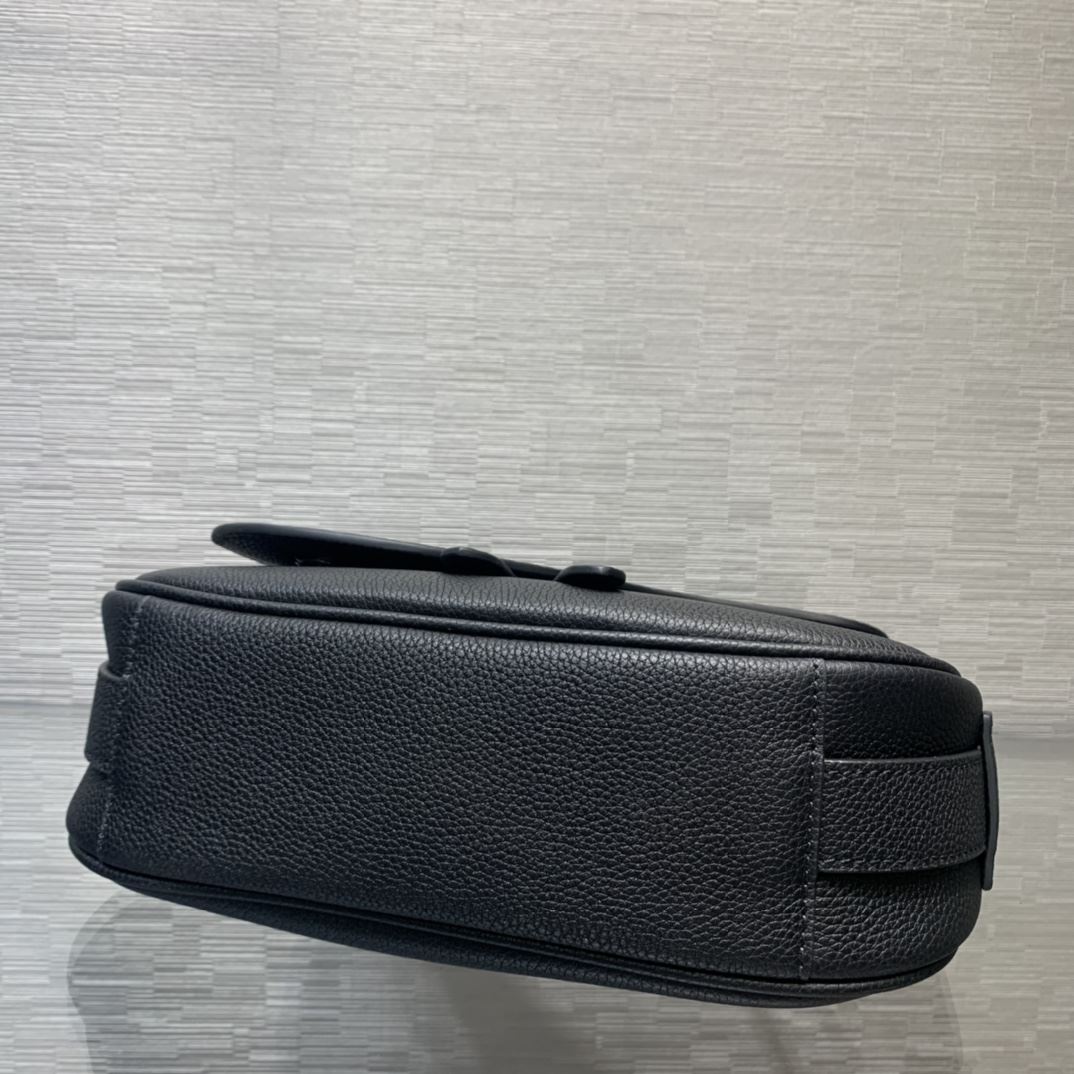 Mini Saddle Soft Bag Black For Women‎ 9.5in/ 24cm CD1:1High-quality replica